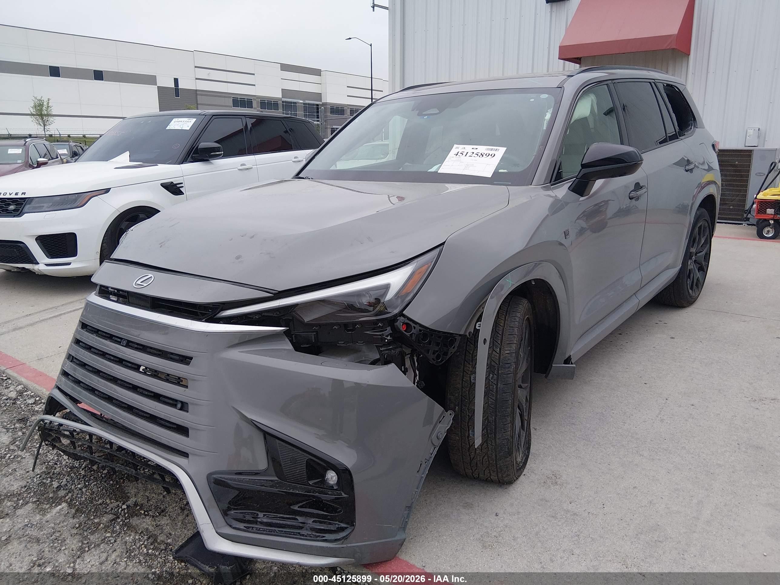 2024 Lexus Tx VIN 5TDABAB65RS006814 IAAI salvage auction — Front End, Salvage (Texas), sold $20,600 on 2026-07-10 (photo 2)
