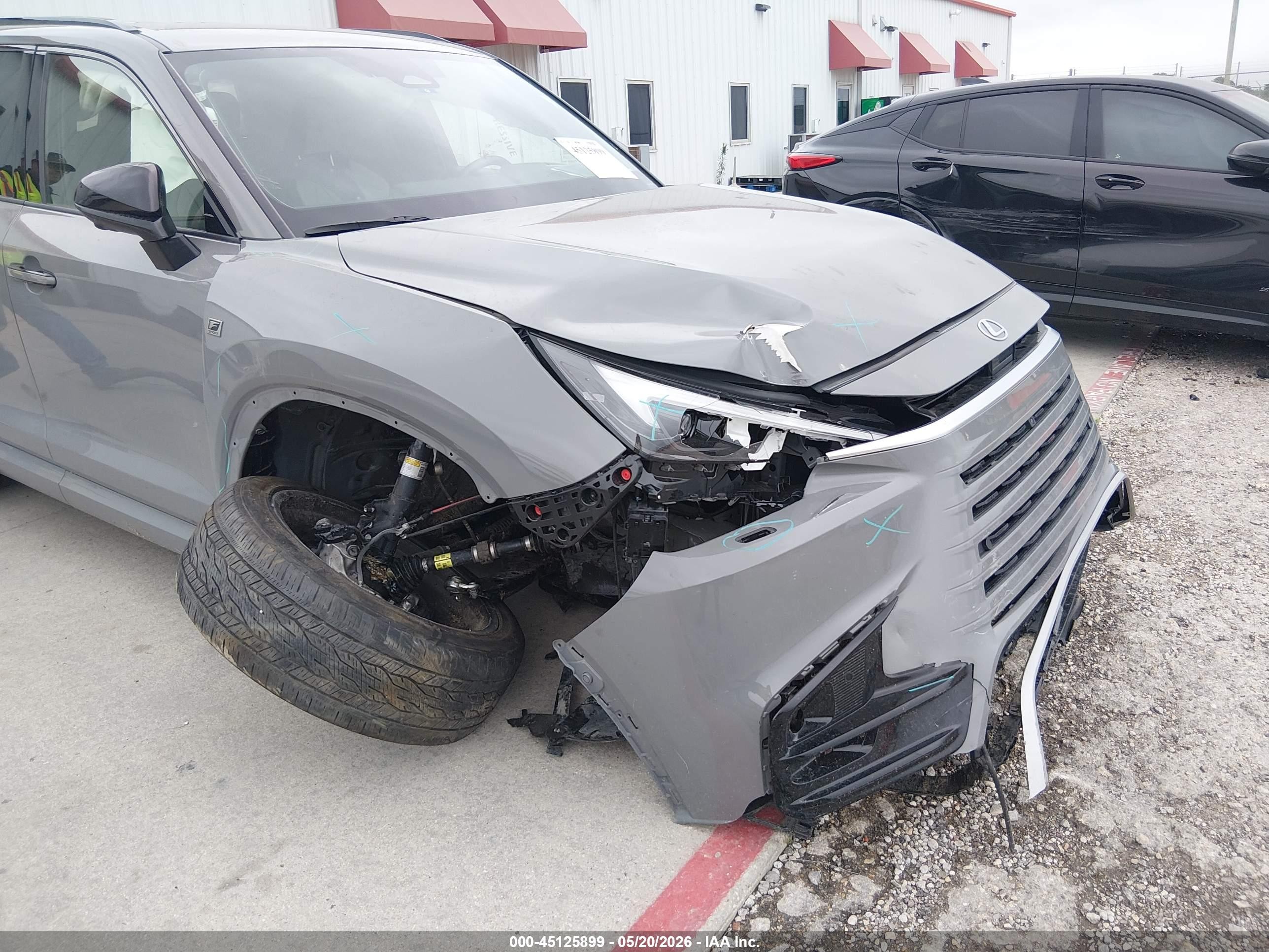 2024 Lexus Tx VIN 5TDABAB65RS006814 IAAI salvage auction — Front End, Salvage (Texas), sold $20,600 on 2026-07-10 (photo 6)