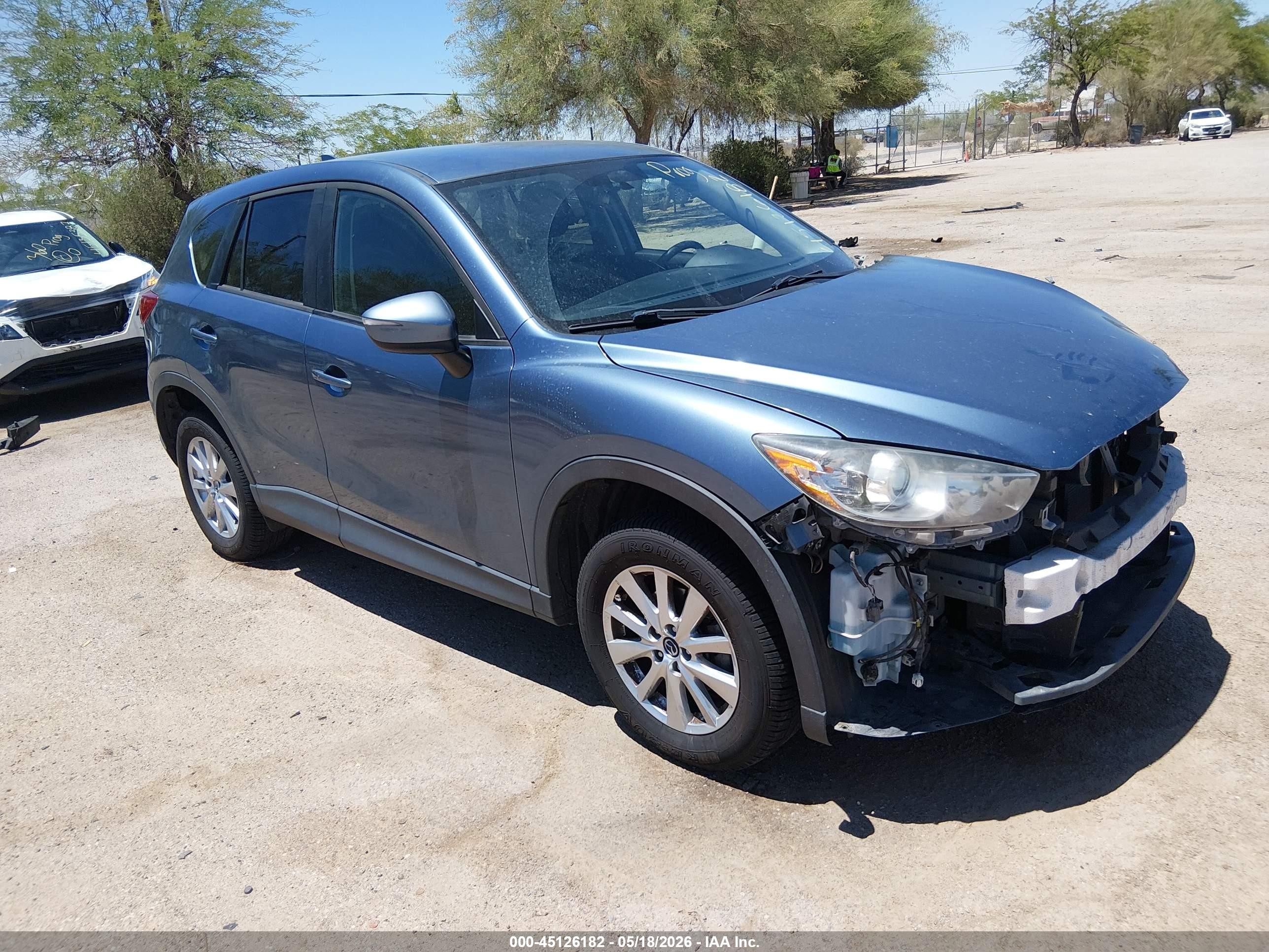 2016 Mazda CX-5 VIN JM3KE4CY7G0675543 IAAI salvage auction — Front End, Salvage (Arizona), sold $3,400 on 2026-07-02 (photo 1)
