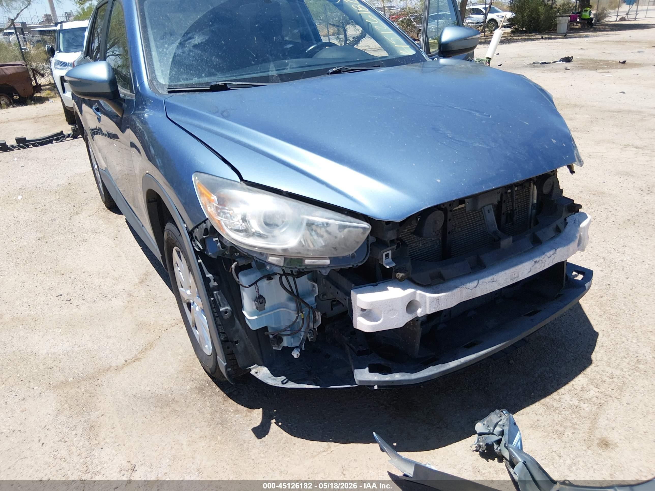 2016 Mazda CX-5 VIN JM3KE4CY7G0675543 IAAI salvage auction — Front End, Salvage (Arizona), sold $3,400 on 2026-07-02 (photo 6)