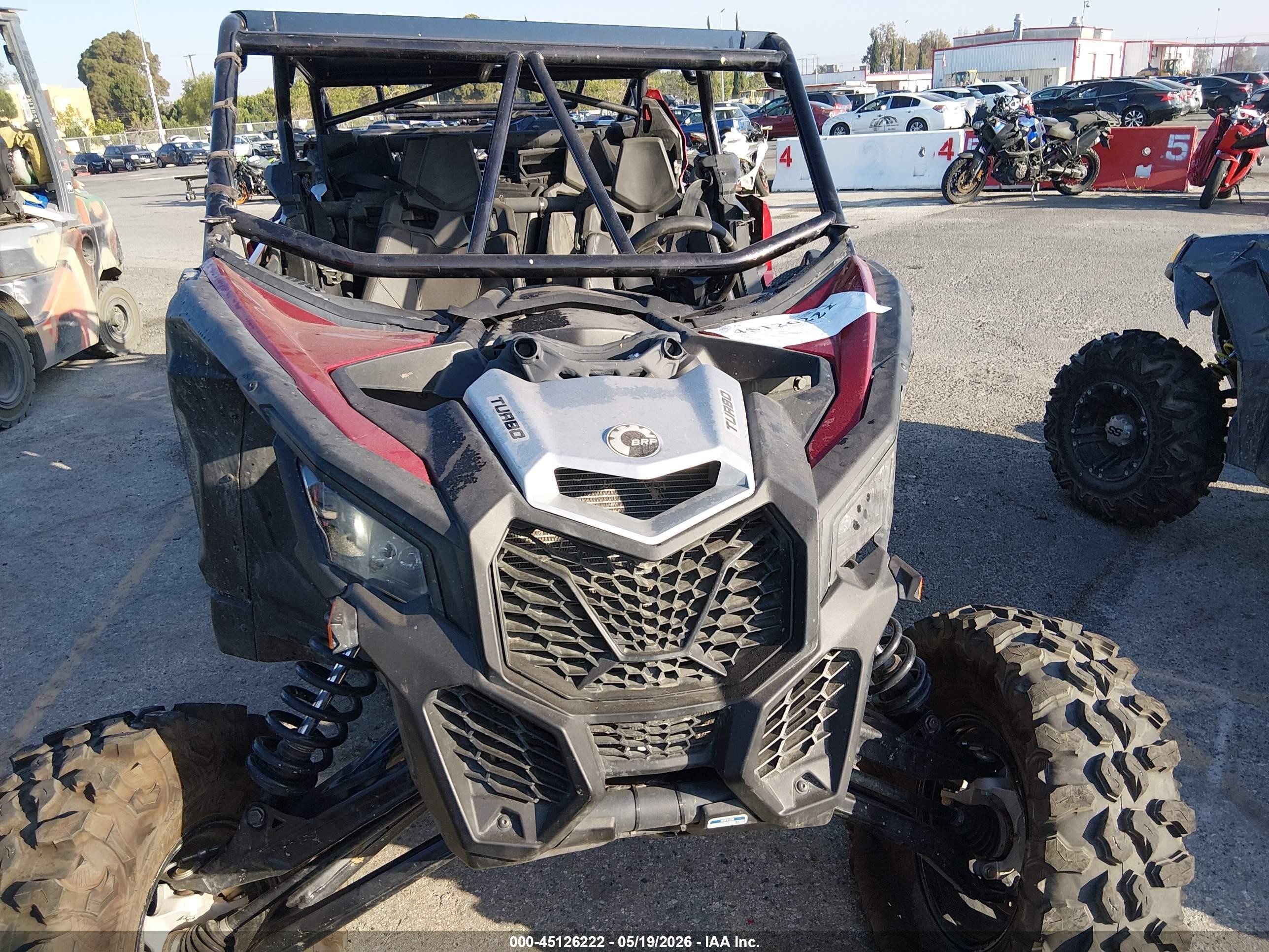 2024 Can-am/ brp Maverick VIN 3JBVKAY26RE000362 IAAI salvage auction — All Over, Salvage (California), sold $5,100 on 2026-09-09 (photo 5)