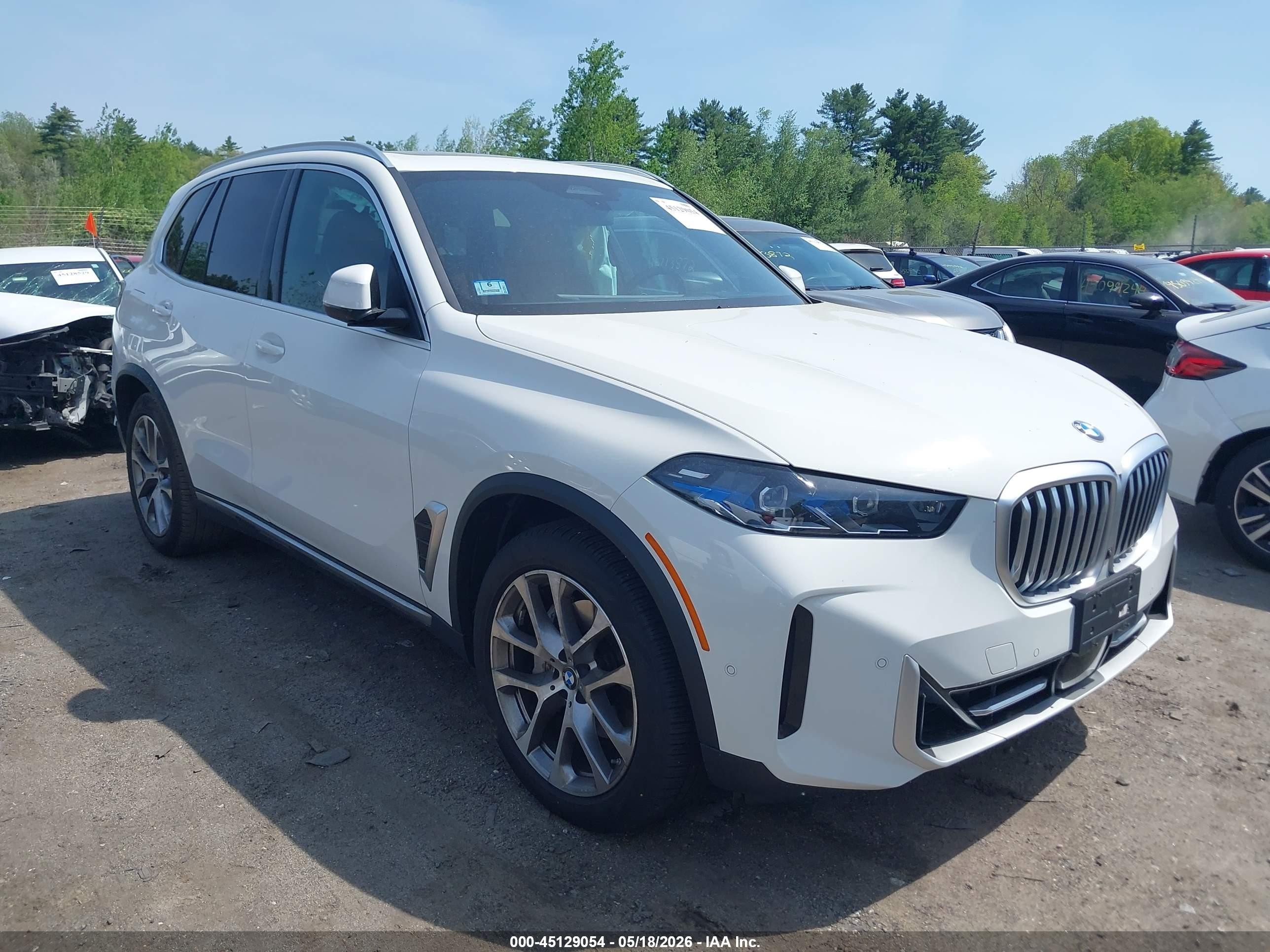 2024 BMW X5 VIN 5UX23EU07R9S62564 IAAI salvage auction — Rear End, Salvage (Massachusetts), sold $32,500 on 2026-07-11 (photo 1)