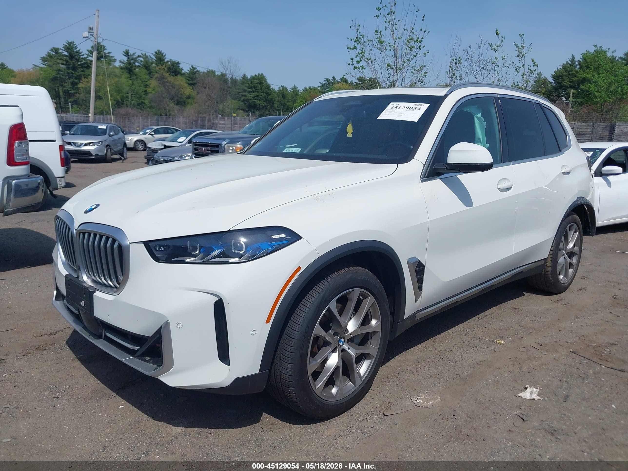 2024 BMW X5 VIN 5UX23EU07R9S62564 IAAI salvage auction — Rear End, Salvage (Massachusetts), sold $32,500 on 2026-07-11 (photo 2)