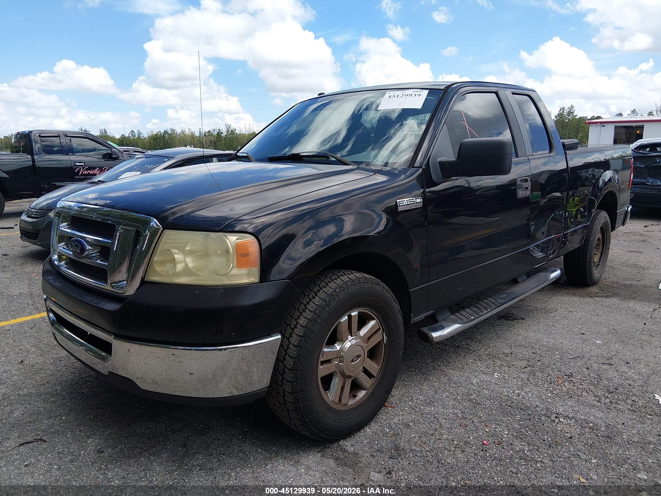 2008 Ford F-150 VIN 1FTRX12W88FC16777 IAAI salvage auction — Unknown, Rebuildable (Florida), sold $1,250 on 2026-07-09 (photo 2)