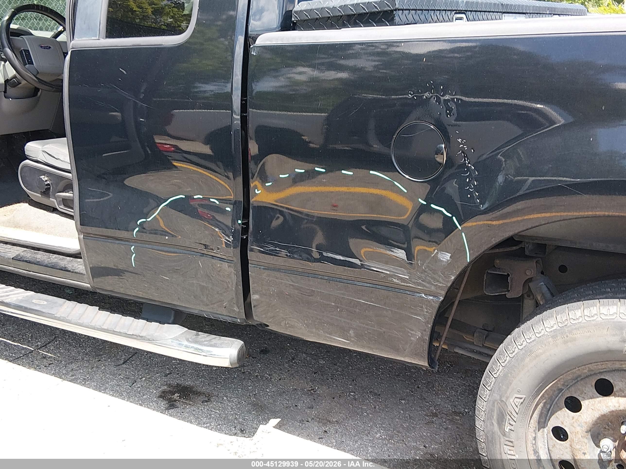 2008 Ford F-150 VIN 1FTRX12W88FC16777 IAAI salvage auction — Unknown, Rebuildable (Florida), sold $1,250 on 2026-07-09 (photo 6)