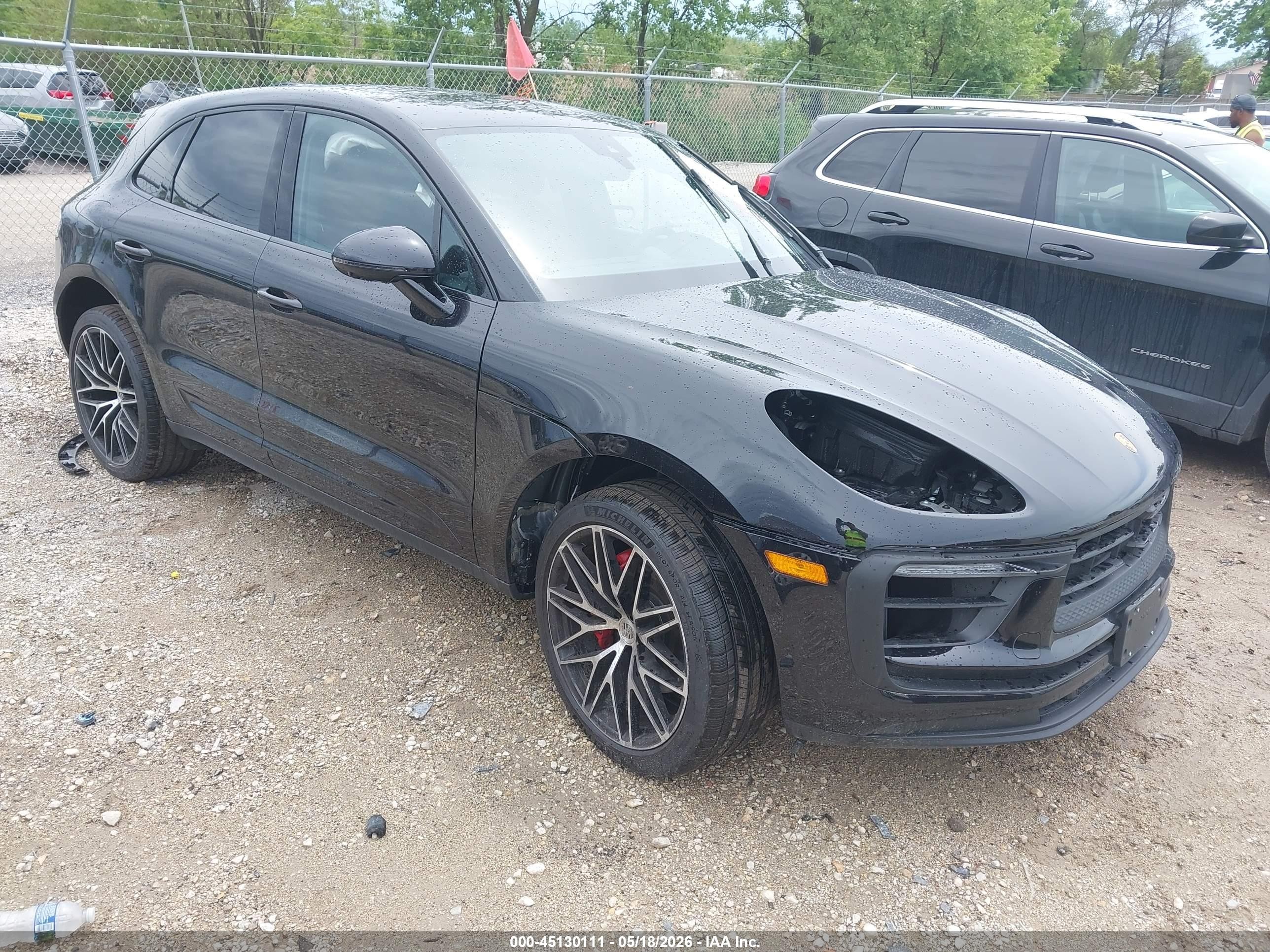 2026 Porsche Macan VIN WP1AG2A51TLB40257 — IAAI salvage auction photo