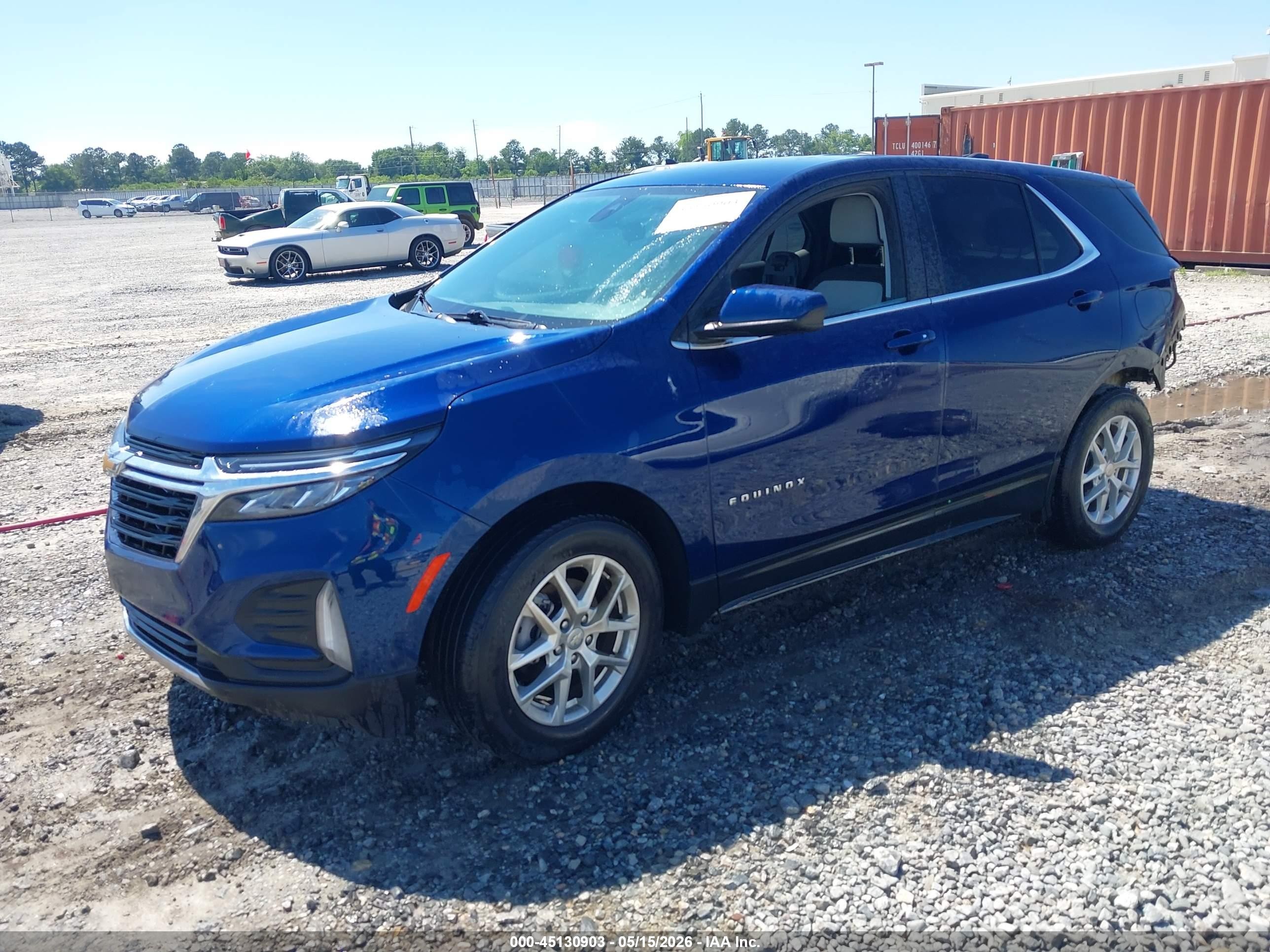 2022 Chevrolet Equinox VIN 3GNAXKEV6NL248979 IAAI salvage auction — Rear End, Salvage (Georgia), sold $4,500 on 2026-09-08 (photo 2)