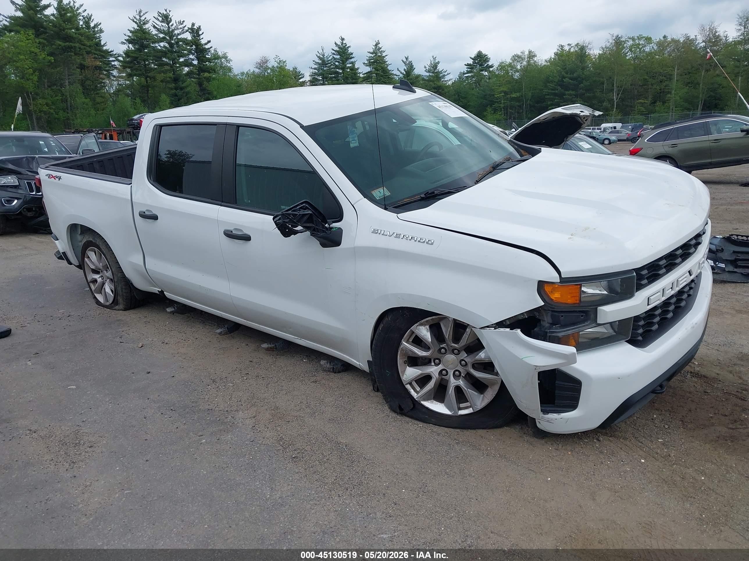2022 Chevrolet Silverado 1500 VIN 1GCPYBEK6NZ128307 — IAAI salvage auction photo
