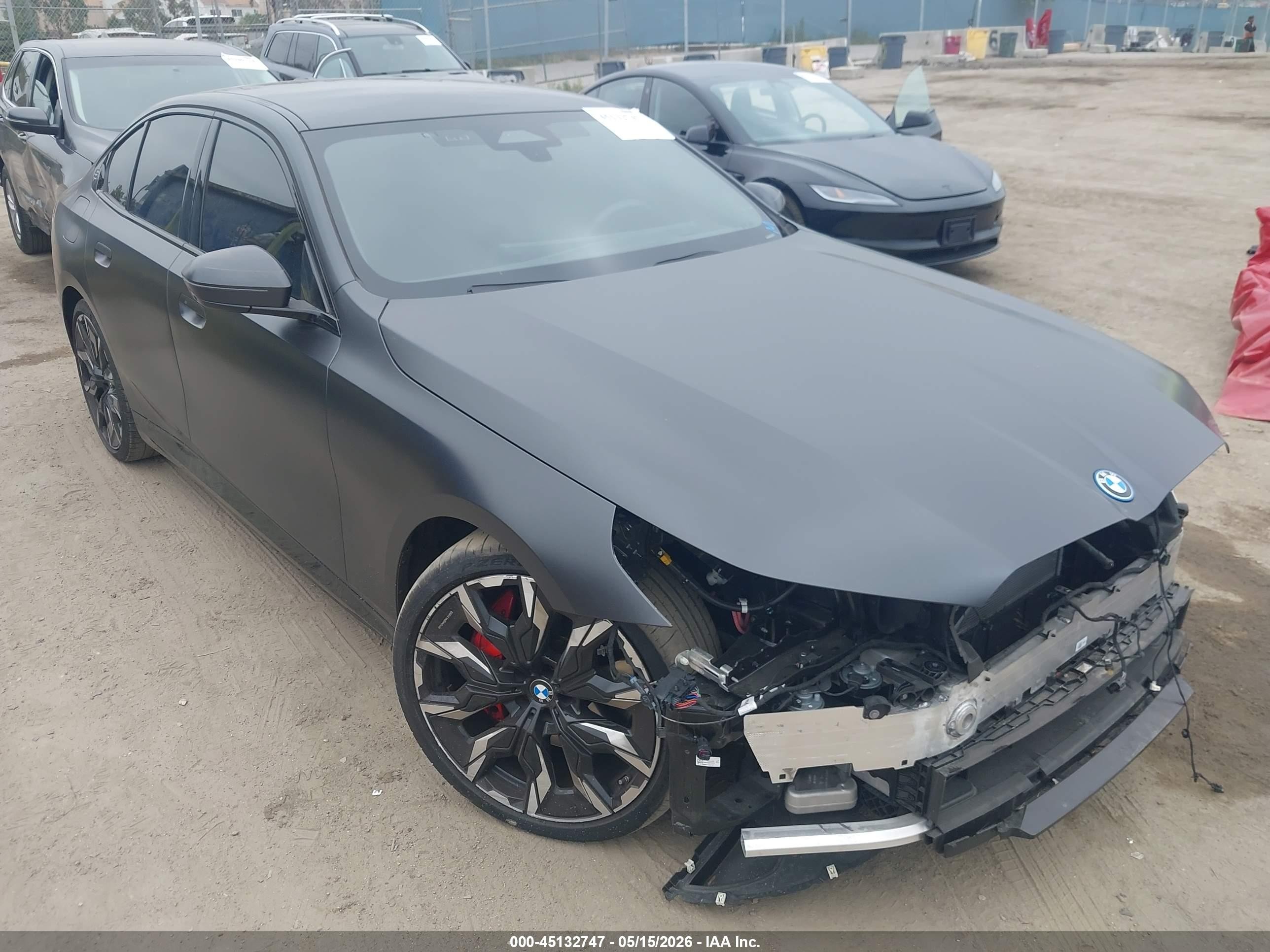 2026 BMW 5 Series VIN WBA13FK0XTCV83169 — IAAI salvage auction photo