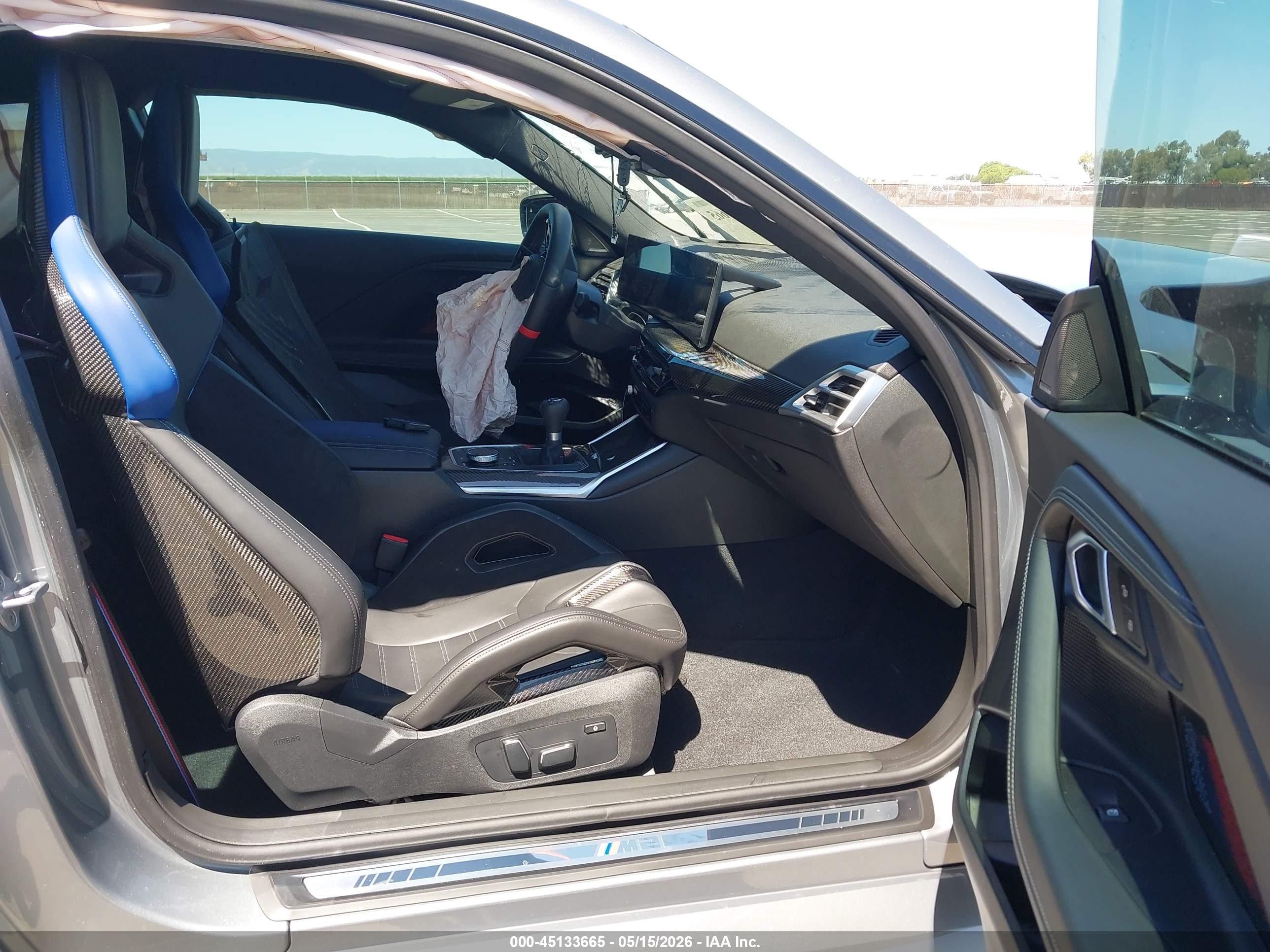 2025 BMW M2 VIN 3MF23DM06S8F57745 IAAI salvage auction — Front End, Salvage (California), sold $26,000 on 2026-08-14 (photo 5)