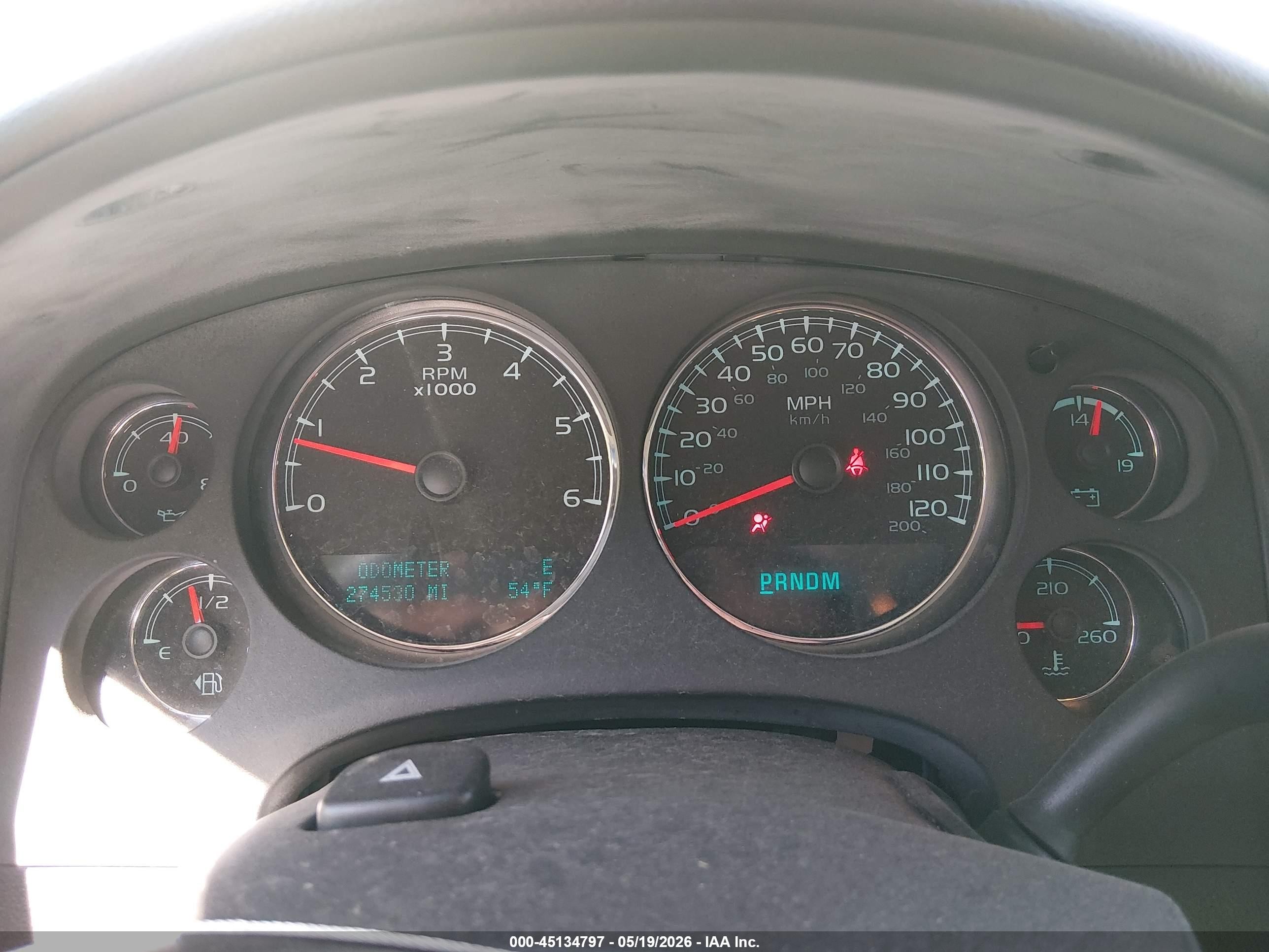2011 Chevrolet Avalanche VIN 3GNTKEE31BG319890 IAAI salvage auction — Front End, Salvage (Utah), sold $275 on 2026-07-09 (photo 7)
