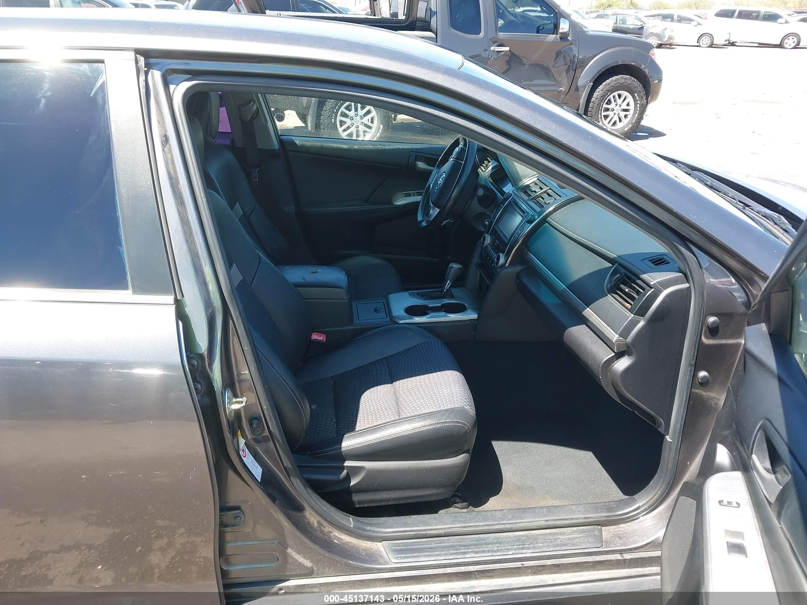2014 Toyota Camry VIN 4T1BF1FK4EU437016 IAAI salvage auction — Unknown, Salvage (Arizona), sold $1,175 on 2026-07-09 (photo 5)