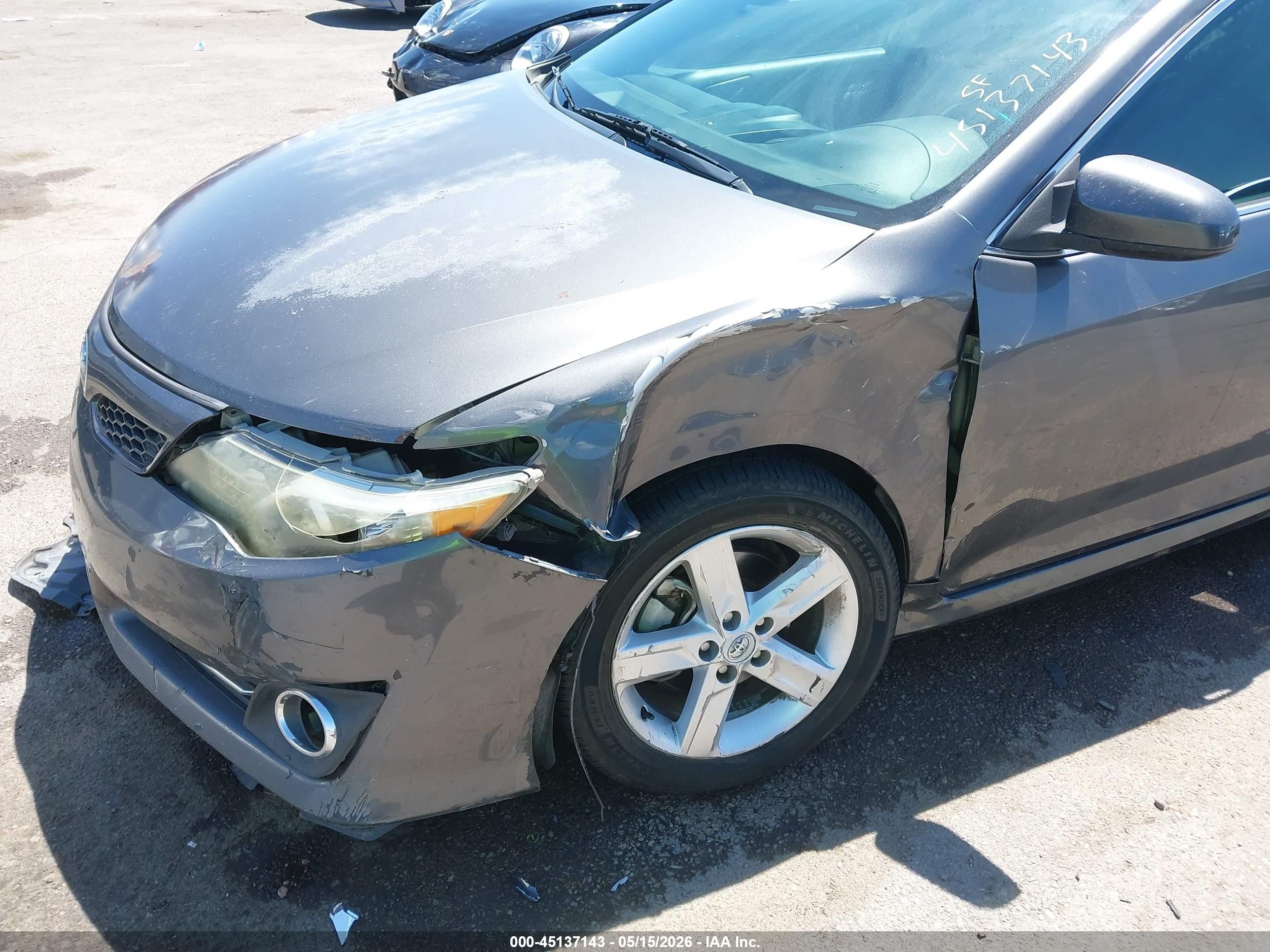 2014 Toyota Camry VIN 4T1BF1FK4EU437016 IAAI salvage auction — Unknown, Salvage (Arizona), sold $1,175 on 2026-07-09 (photo 6)