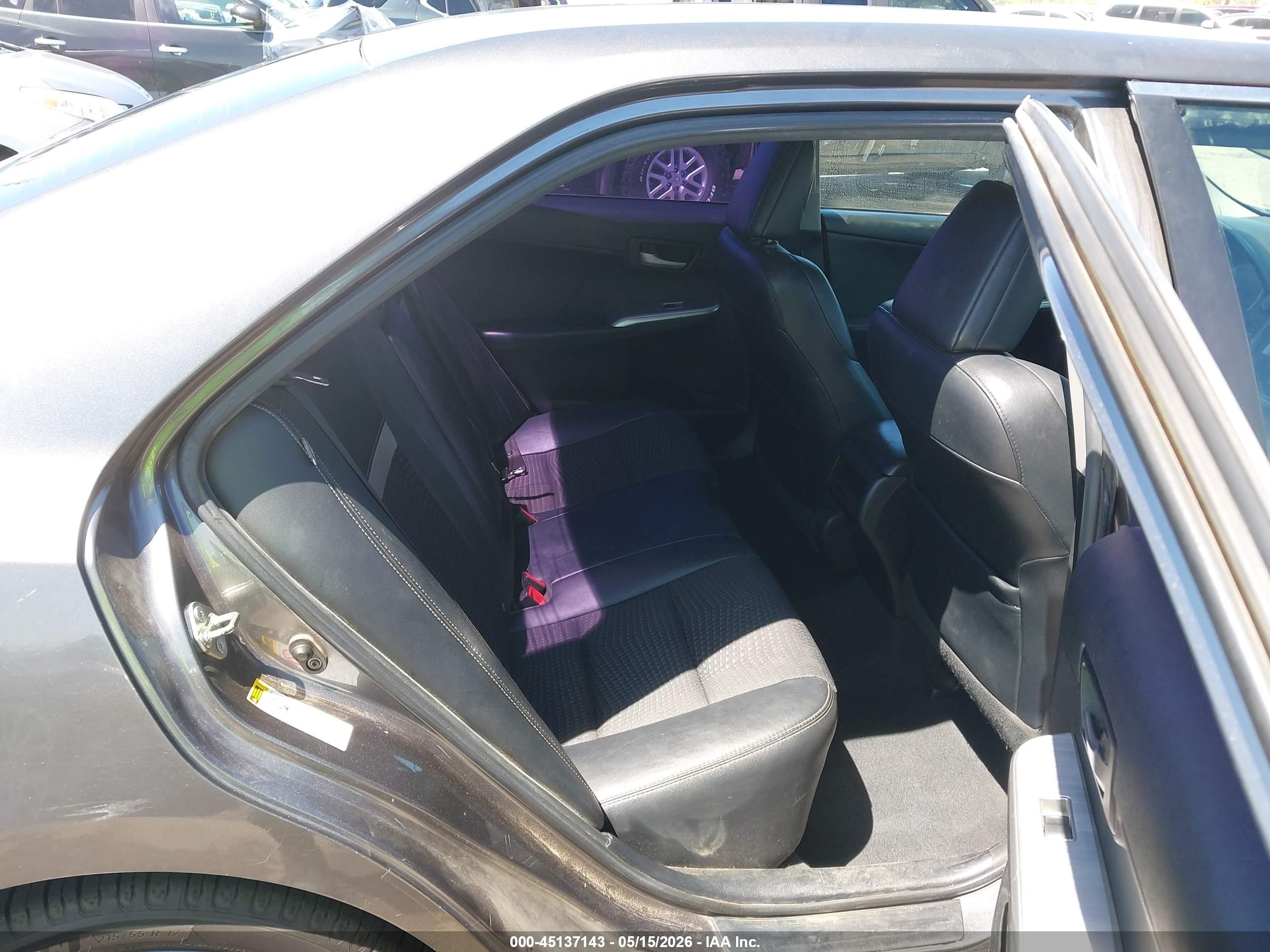 2014 Toyota Camry VIN 4T1BF1FK4EU437016 IAAI salvage auction — Unknown, Salvage (Arizona), sold $1,175 on 2026-07-09 (photo 8)