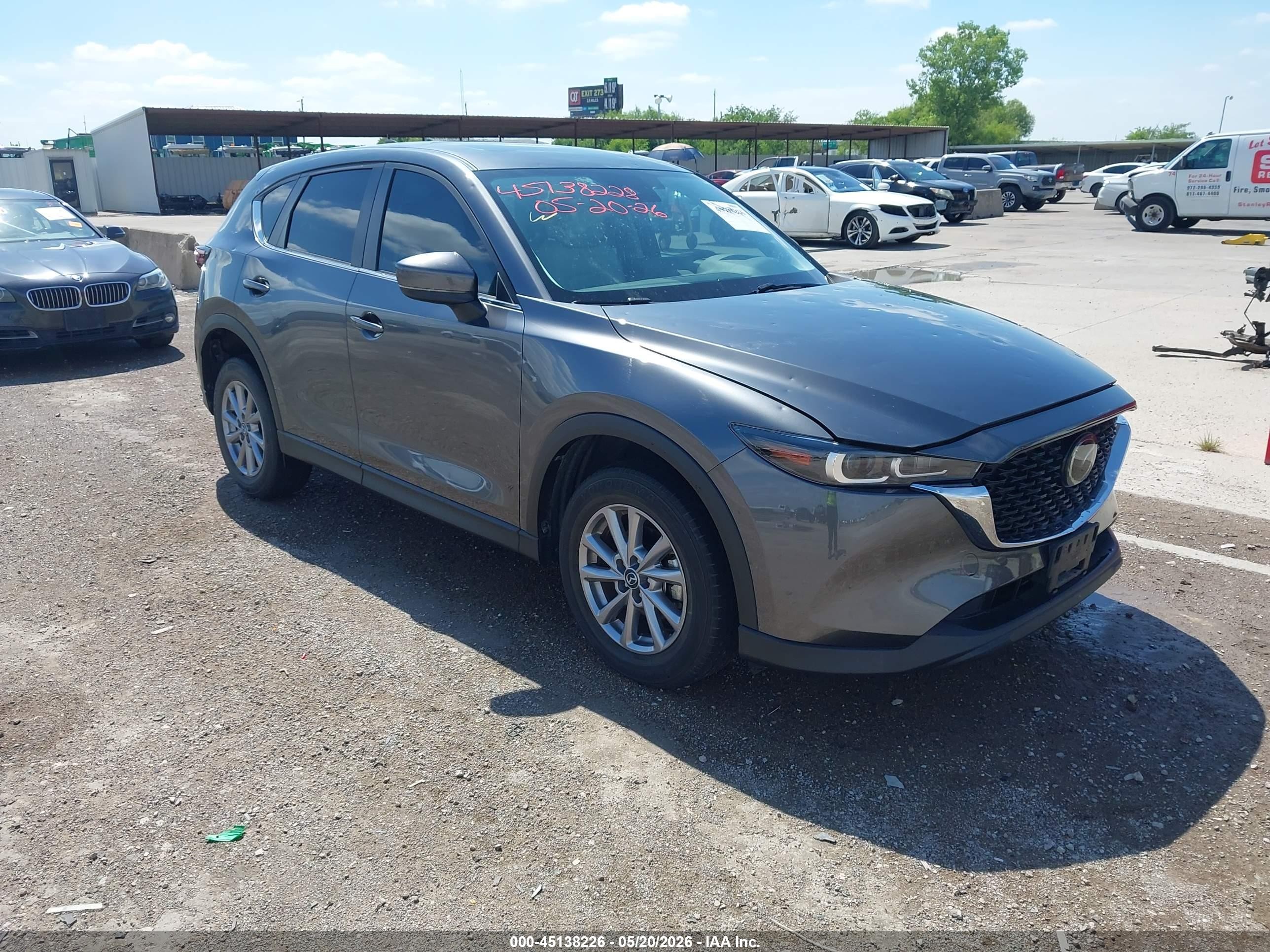 2023 Mazda CX-5 VIN JM3KFBCM2P0165891 — IAAI salvage auction photo