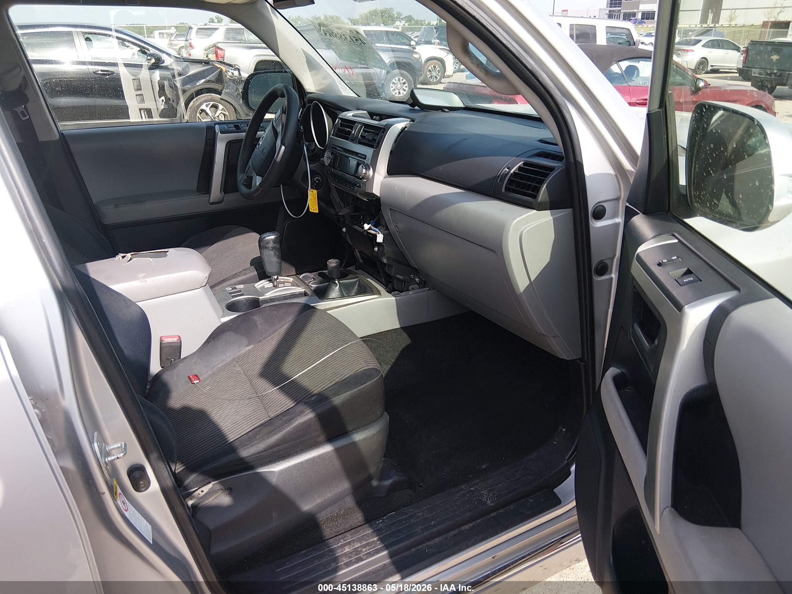 2012 Toyota 4Runner VIN JTEBU5JR9C5098164 IAAI salvage auction — Rear End, Salvage (Texas), sold $3,250 on 2026-07-09 (photo 5)