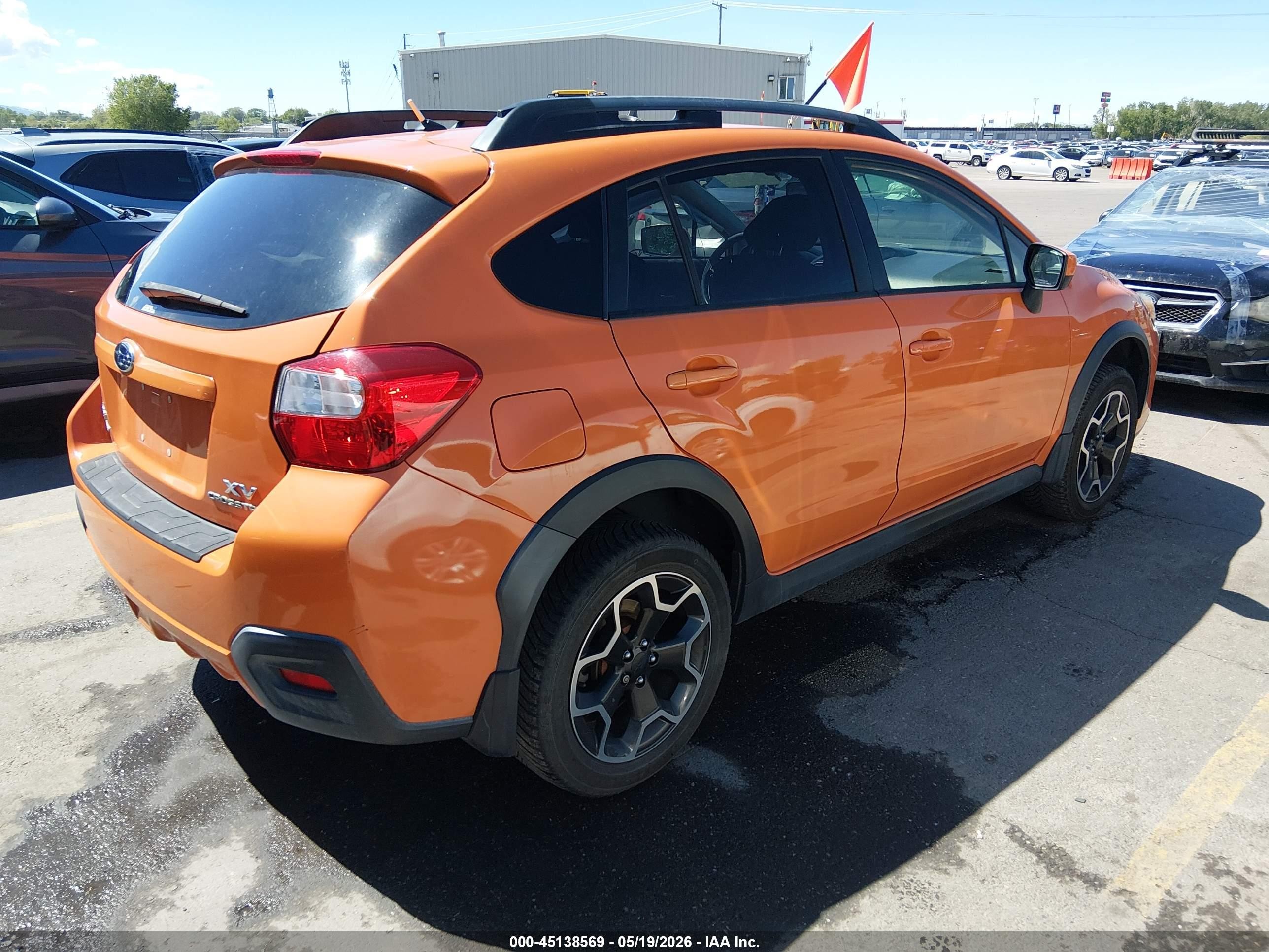2015 Subaru XV Crosstrek VIN JF2GPADC2F8232499 IAAI salvage auction — Side, Salvage (Utah), sold $1,800 on 2026-07-09 (photo 4)