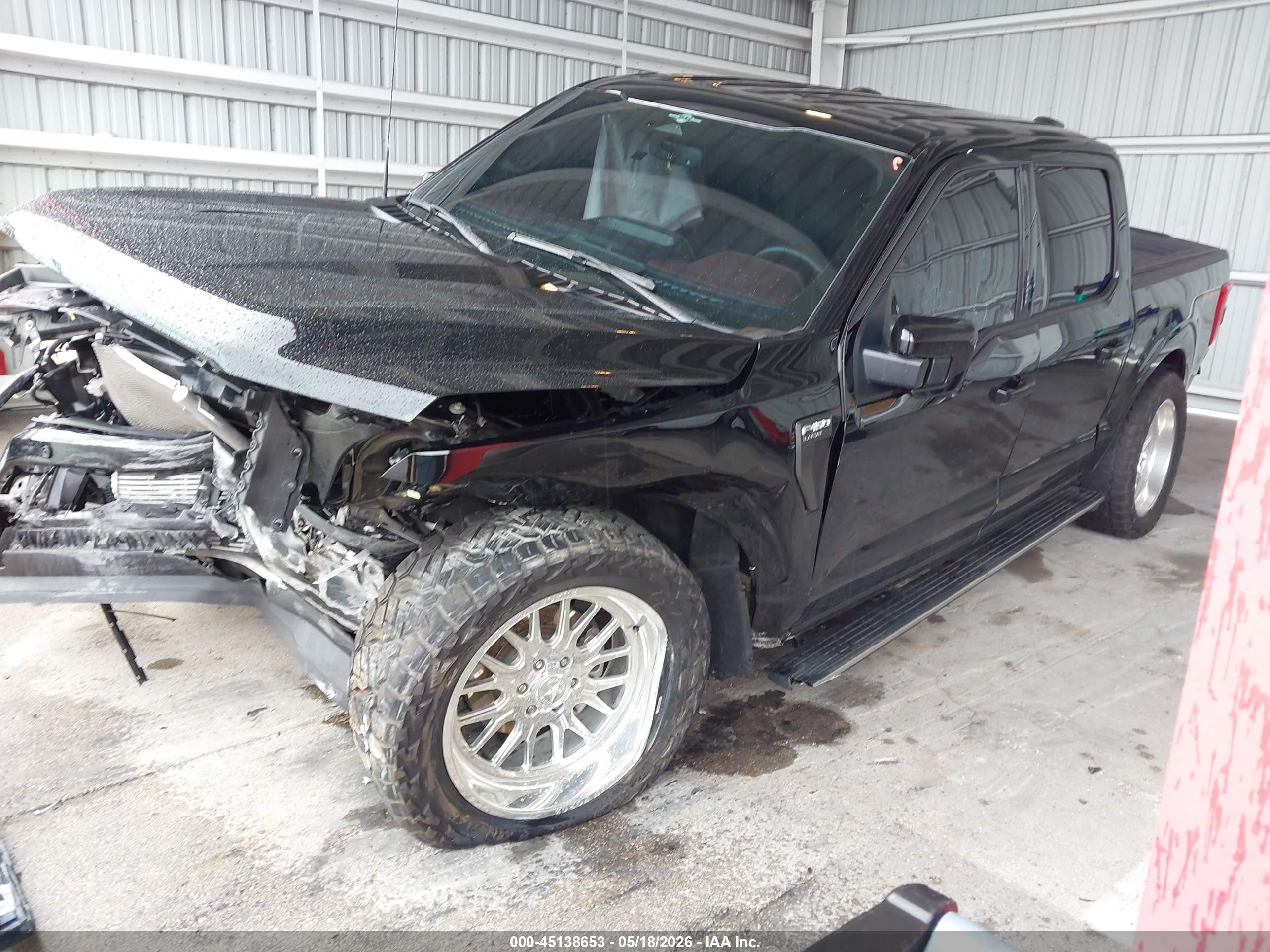 2023 Ford F-150 VIN 1FTFW1E87PFC19574 IAAI salvage auction — Front End, Rebuildable (Florida), sold $7,500 on 2026-07-10 (photo 2)