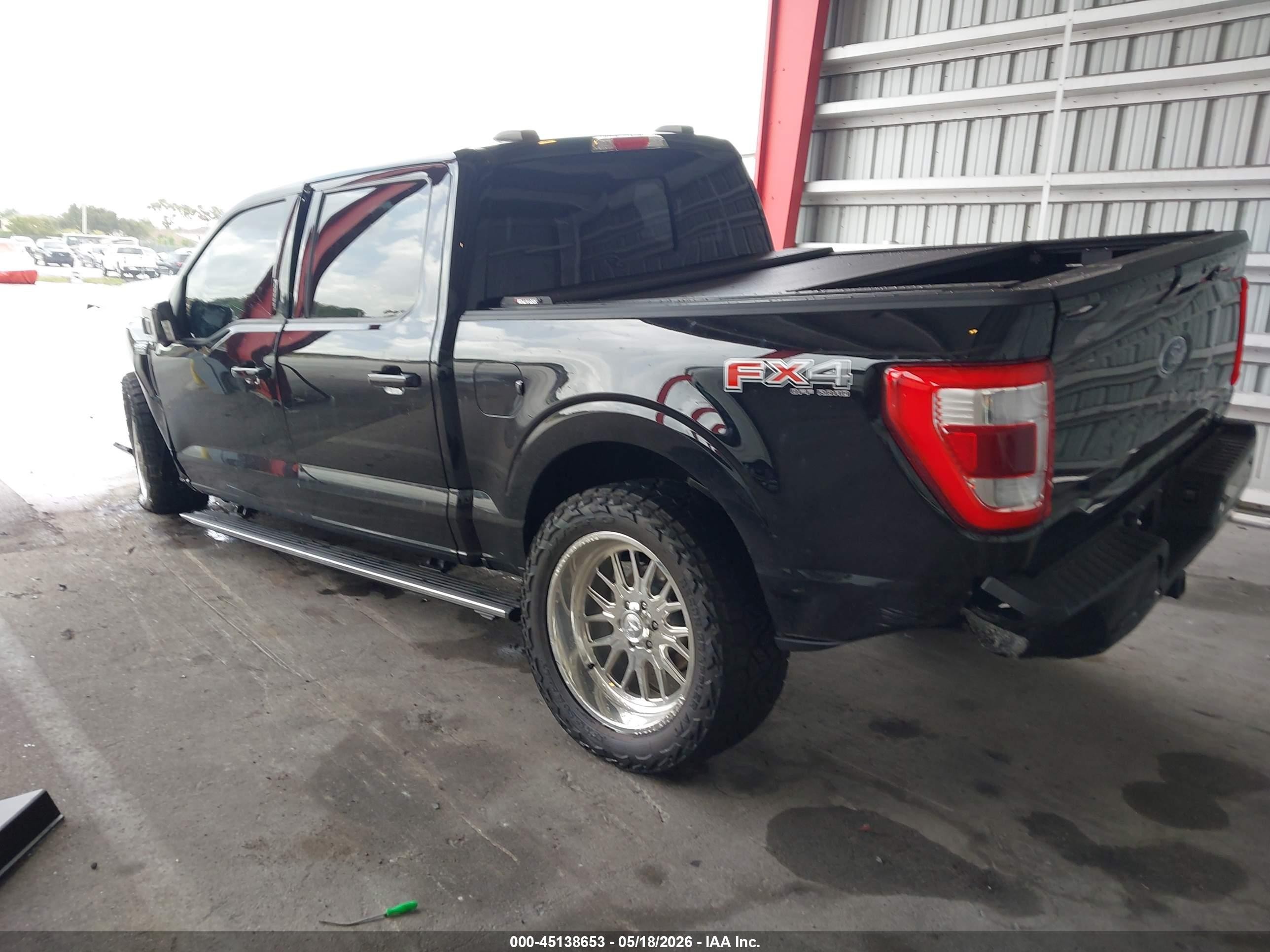 2023 Ford F-150 VIN 1FTFW1E87PFC19574 IAAI salvage auction — Front End, Rebuildable (Florida), sold $7,500 on 2026-07-10 (photo 3)