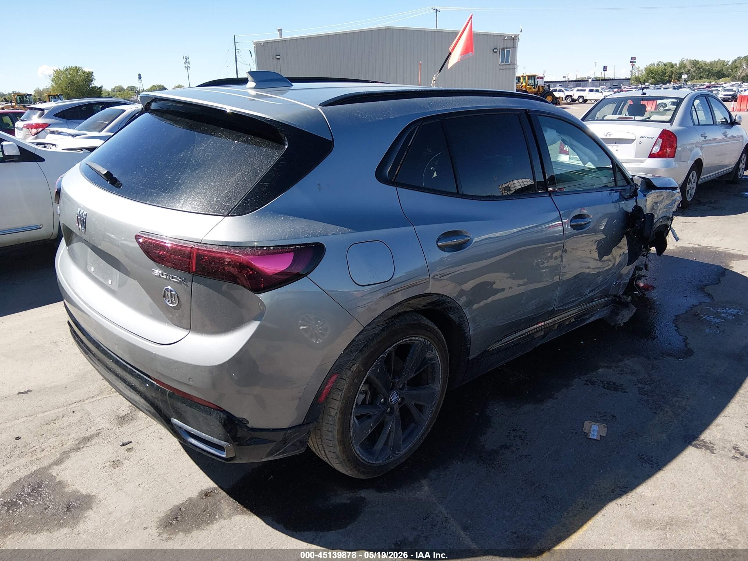 2024 Buick Envision VIN LRBFZPE49RD071125 IAAI salvage auction — Side, Salvage (Utah), sold $3,300 on 2026-07-09 (photo 4)