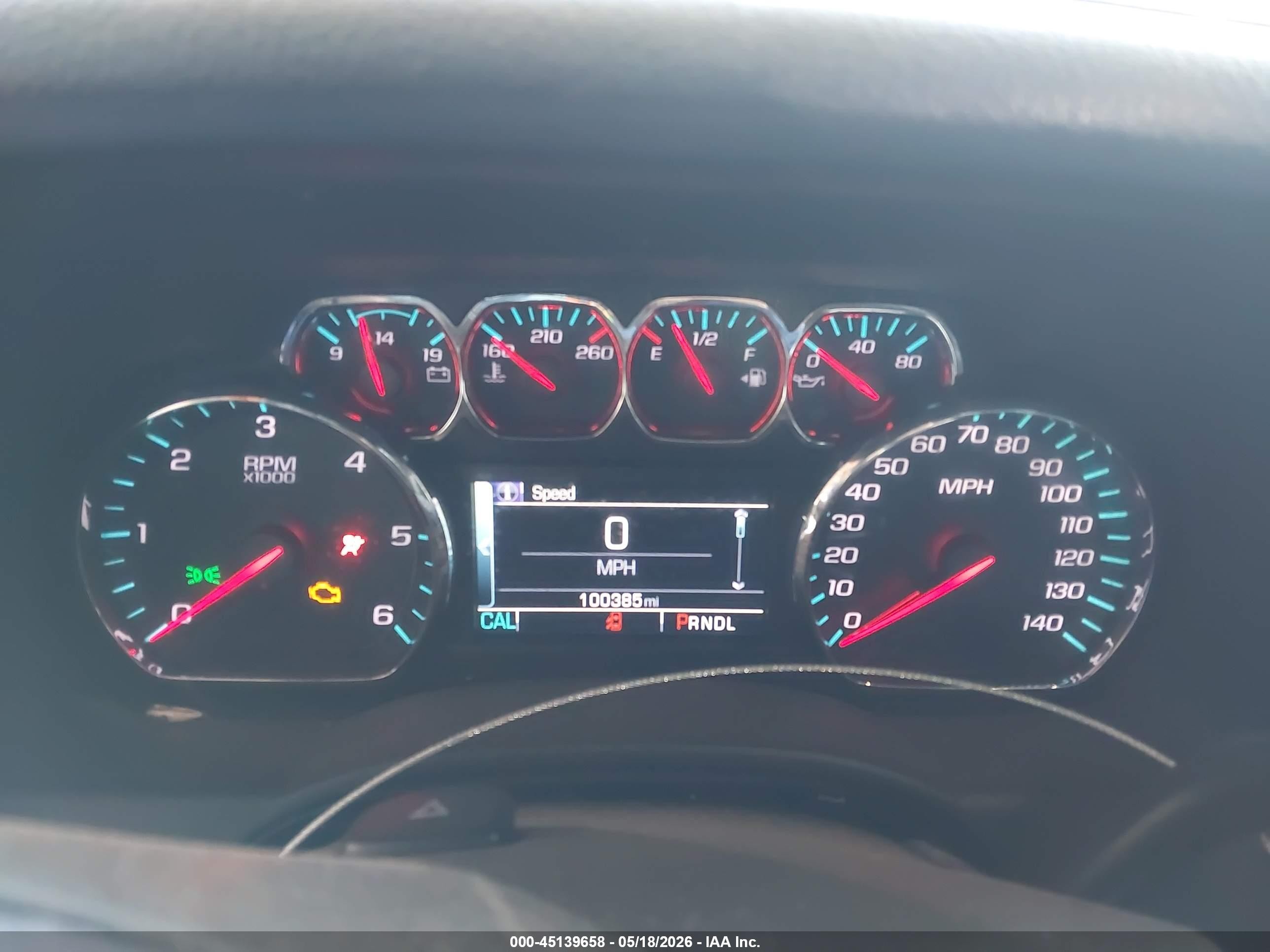 2018 Chevrolet Tahoe VIN 1GNSCAKC7JR308414 IAAI salvage auction — Side, Salvage (California), sold $5,050 on 2026-07-09 (photo 7)