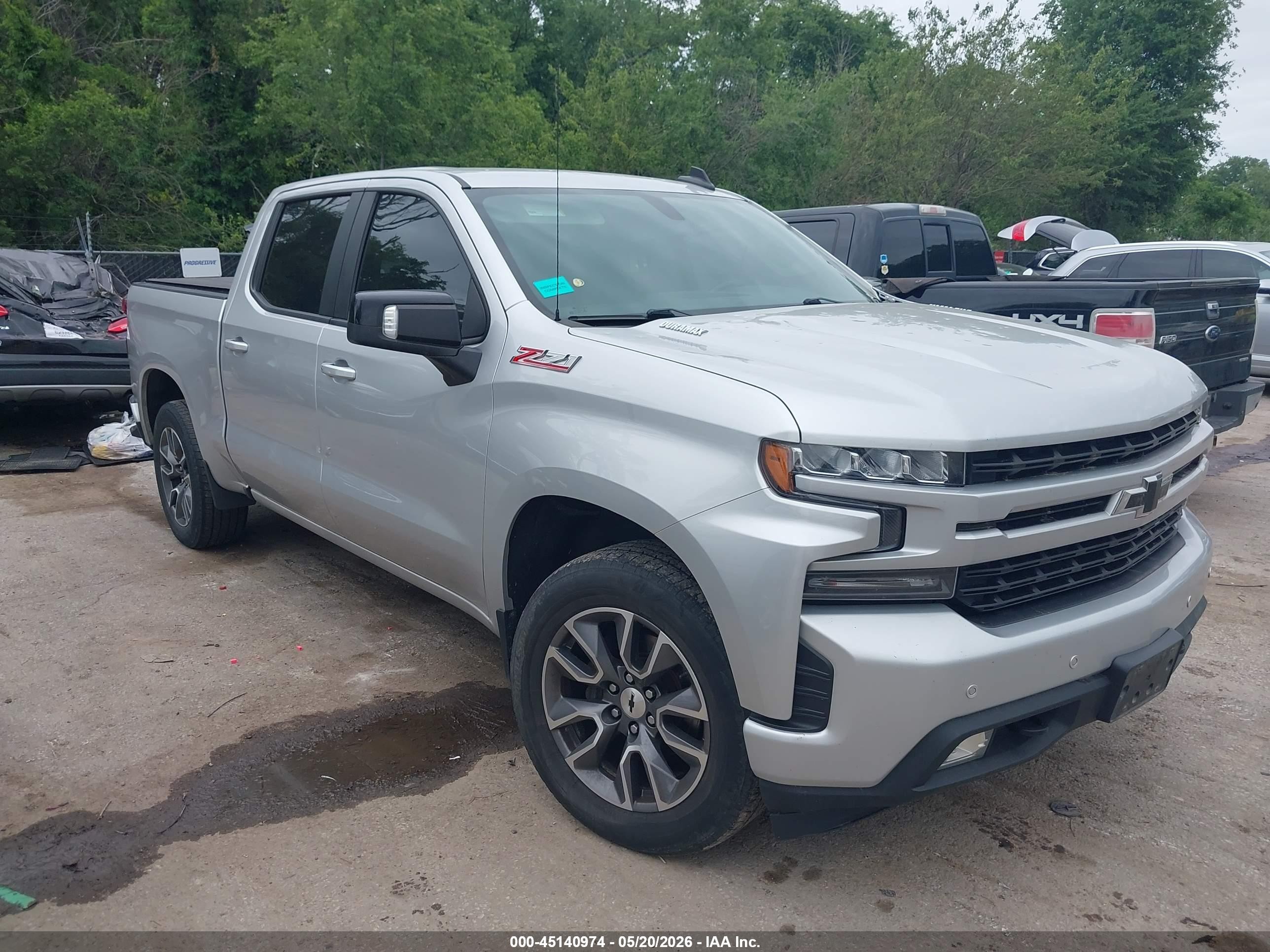 2020 Chevrolet Silverado 1500 VIN 3GCUYEET4LG246690 — IAAI salvage auction photo
