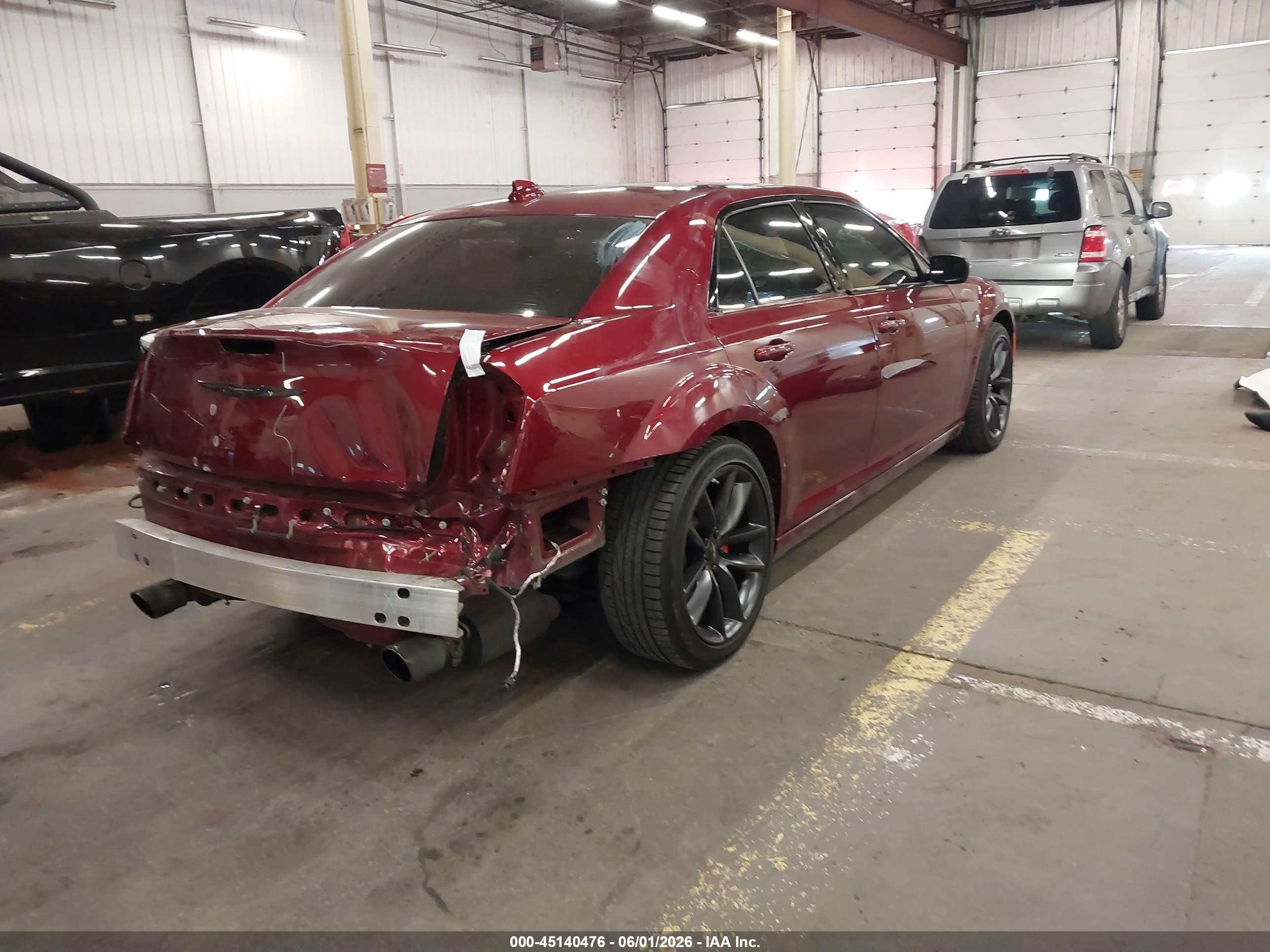 2023 Chrysler 300 VIN 2C3CCAPJ5PH501131 IAAI salvage auction — Rear End, Salvage (Oregon), sold $24,300 on 2026-08-14 (photo 4)