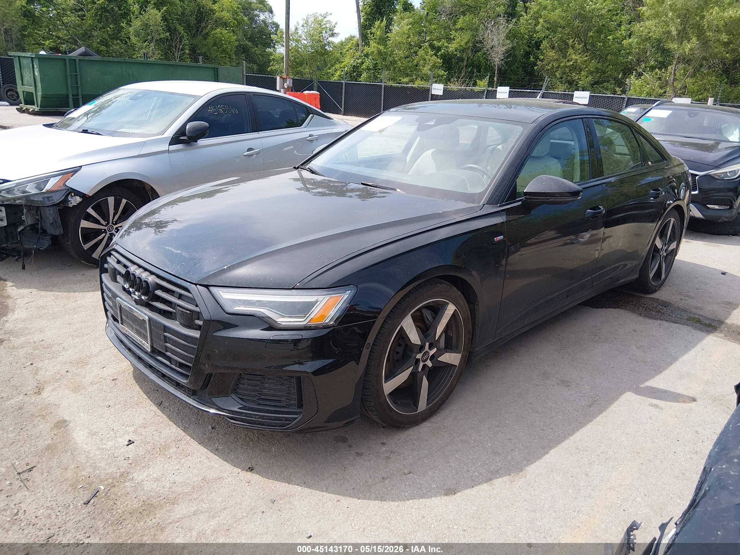 2021 Audi A6 VIN WAUL2AF26MN084515 IAAI salvage auction — Hail, Salvage (Missouri), sold $13,250 on 2026-09-09 (photo 2)