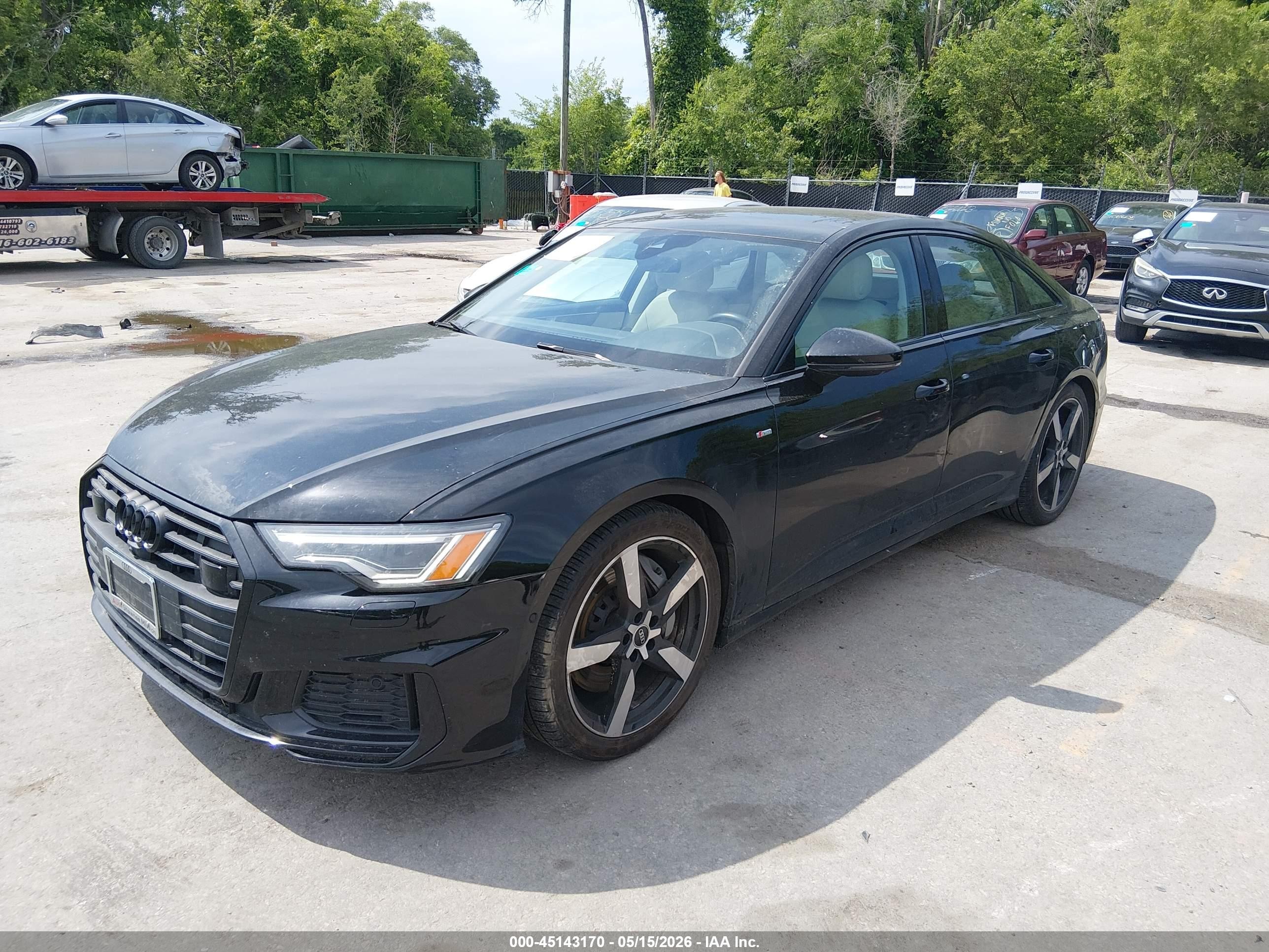 2021 Audi A6 VIN WAUL2AF26MN084515 IAAI salvage auction — Hail, Salvage (Missouri), sold $13,250 on 2026-09-09 (photo 6)