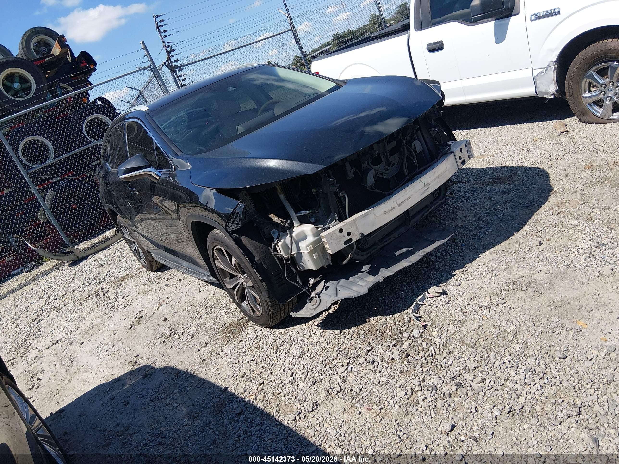 2017 Lexus RX 350 VIN 2T2ZZMCA0HC049351 — IAAI salvage auction photo