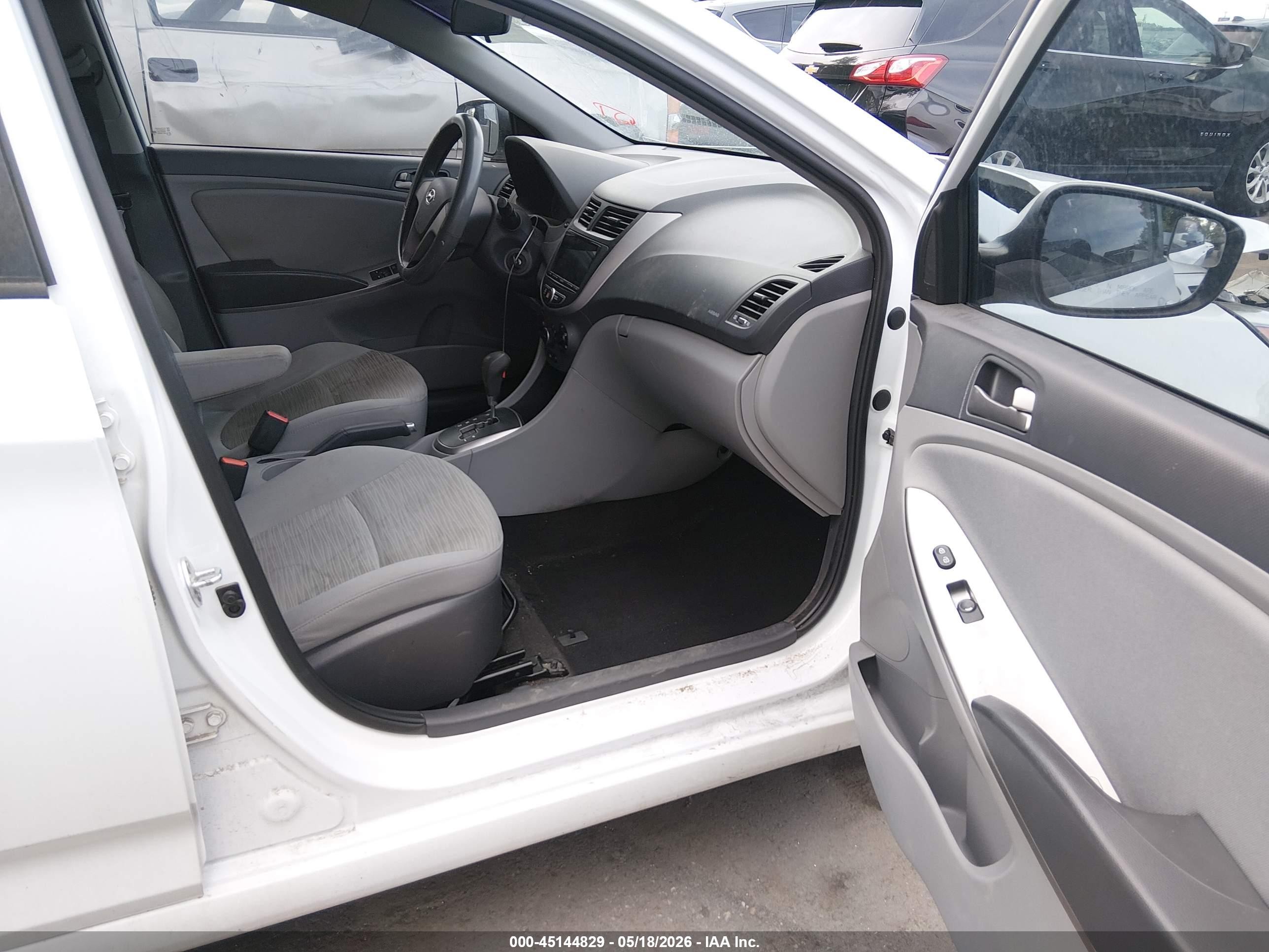 2016 Hyundai Accent VIN KMHCT4AE9GU067622 IAAI salvage auction — Front End, Salvage (Utah), sold $750 on 2026-07-05 (photo 5)