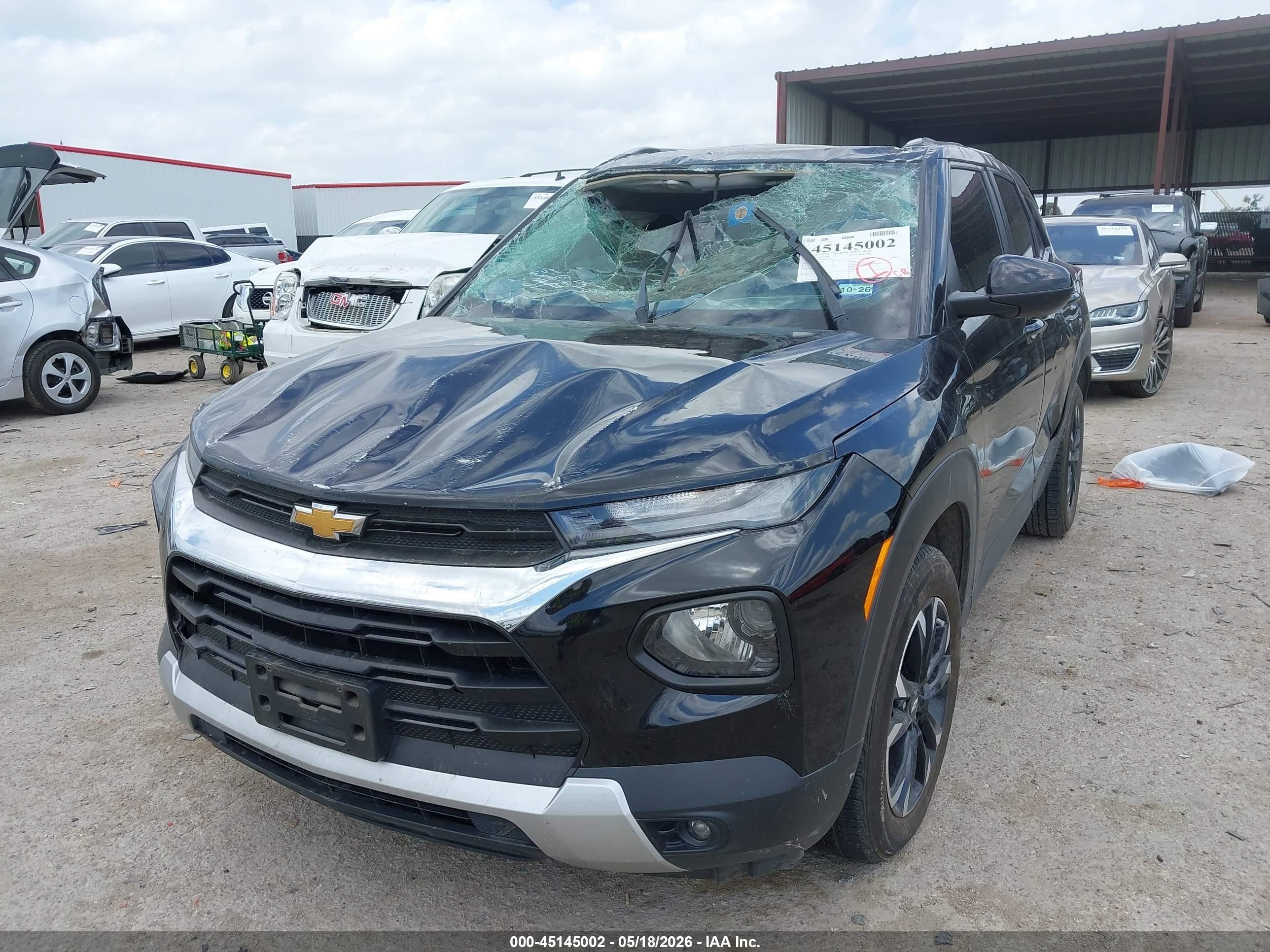 2023 Chevrolet Trailblazer VIN KL79MPS20PB014902 IAAI salvage auction — Rollover, Salvage (Texas), sold $1,650 on 2026-07-09 (photo 2)