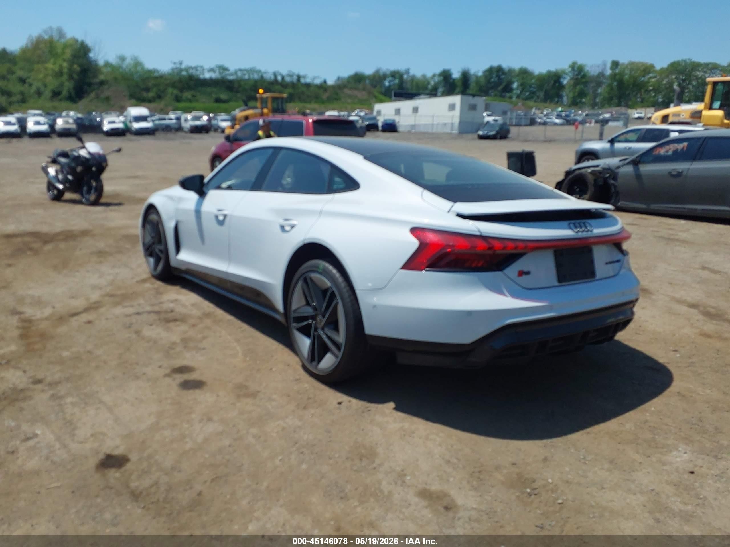 2024 Audi Rs e-tron gt VIN WAUBHBFWXR7900513 IAAI salvage auction — Unknown, Salvage (New Jersey), sold $30,250 on 2026-08-06 (photo 3)