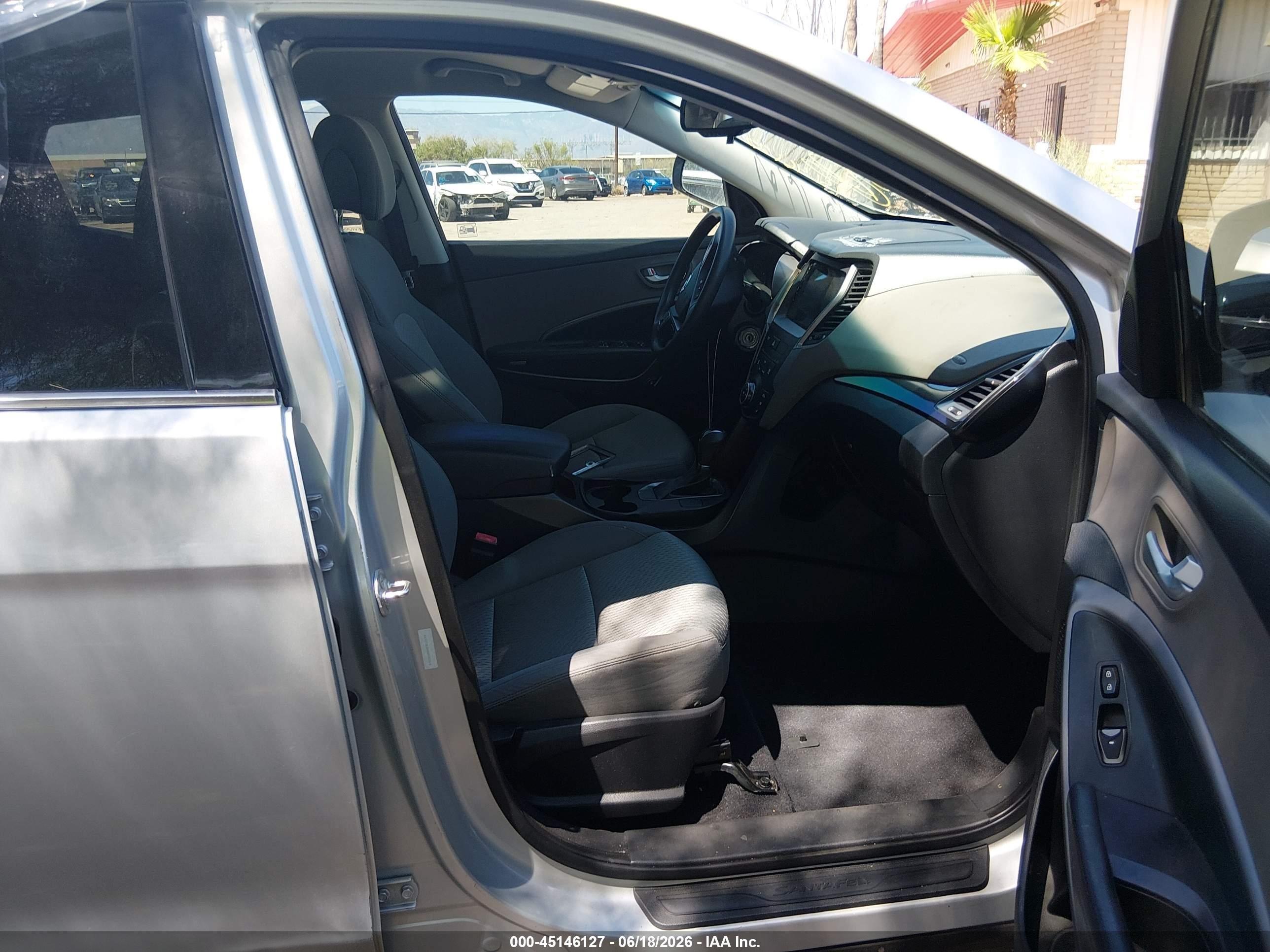 2013 Hyundai Santa Fe VIN 5XYZT3LBXDG030314 IAAI salvage auction — Rear End, Salvage (Arizona), sold $2,050 on 2026-07-09 (photo 5)