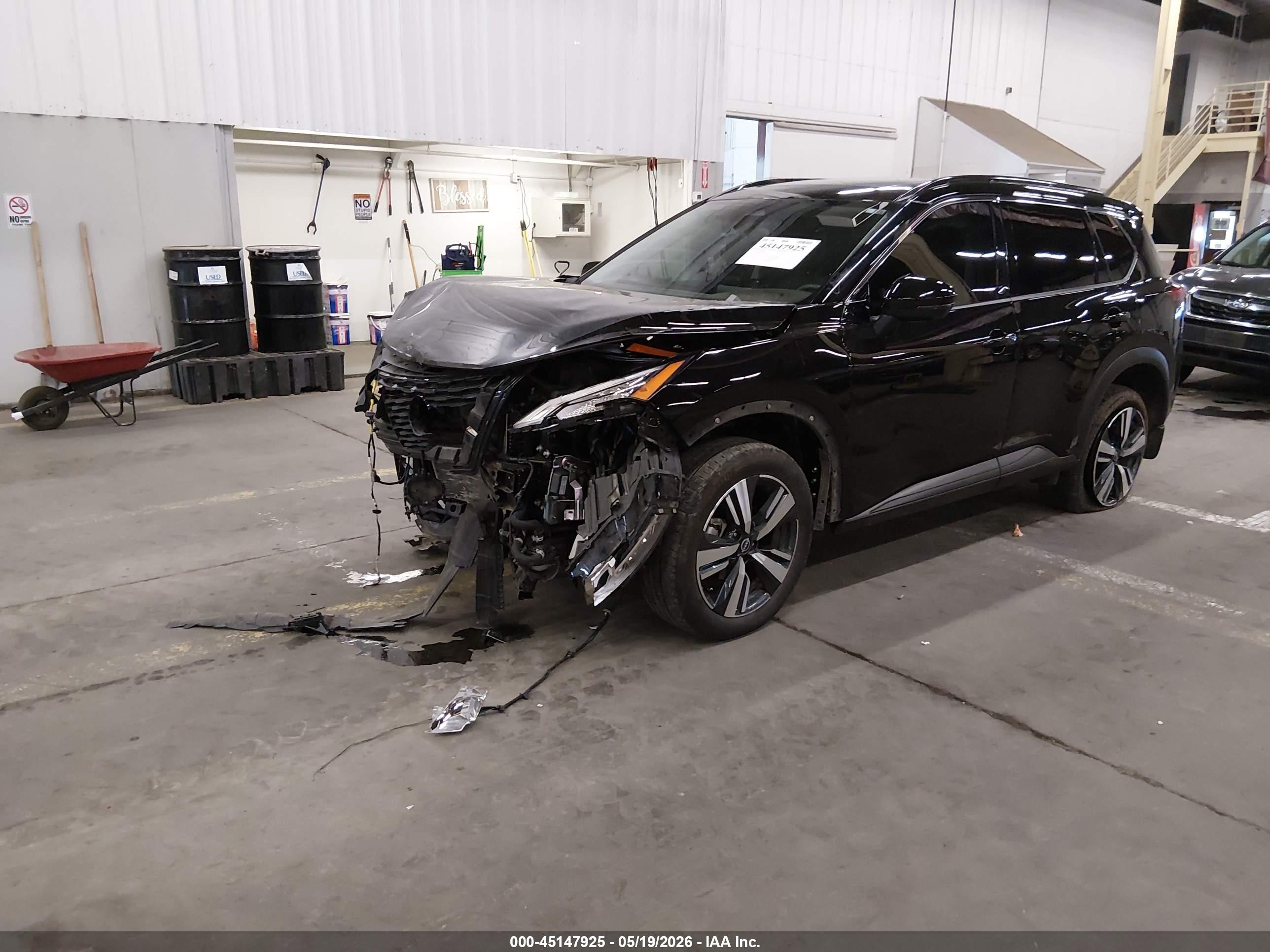 2023 Nissan Rogue VIN 5N1BT3CB9PC943023 IAAI salvage auction — Front End, Salvage (Oregon), sold $3,750 on 2026-07-09 (photo 2)