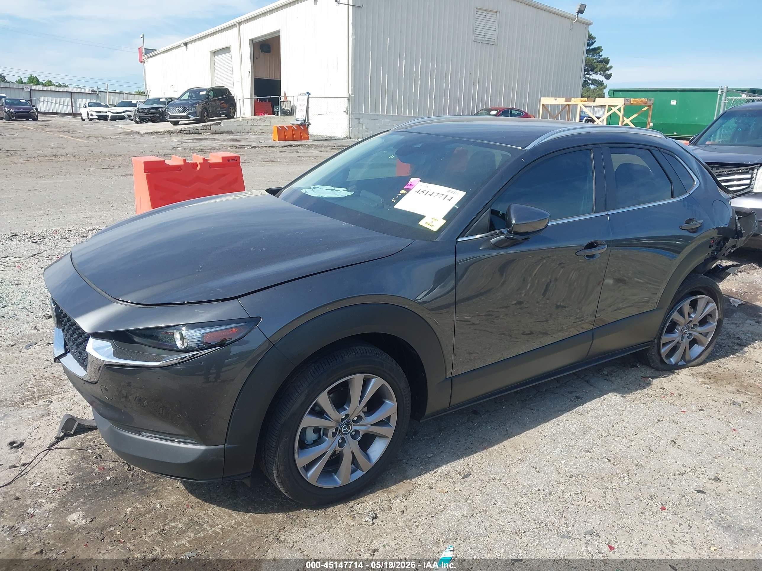 2023 Mazda Cx-30 VIN 3MVDMBCM3PM586537 IAAI salvage auction — Front & Rear, Salvage (Georgia), sold $2,750 on 2026-09-09 (photo 2)