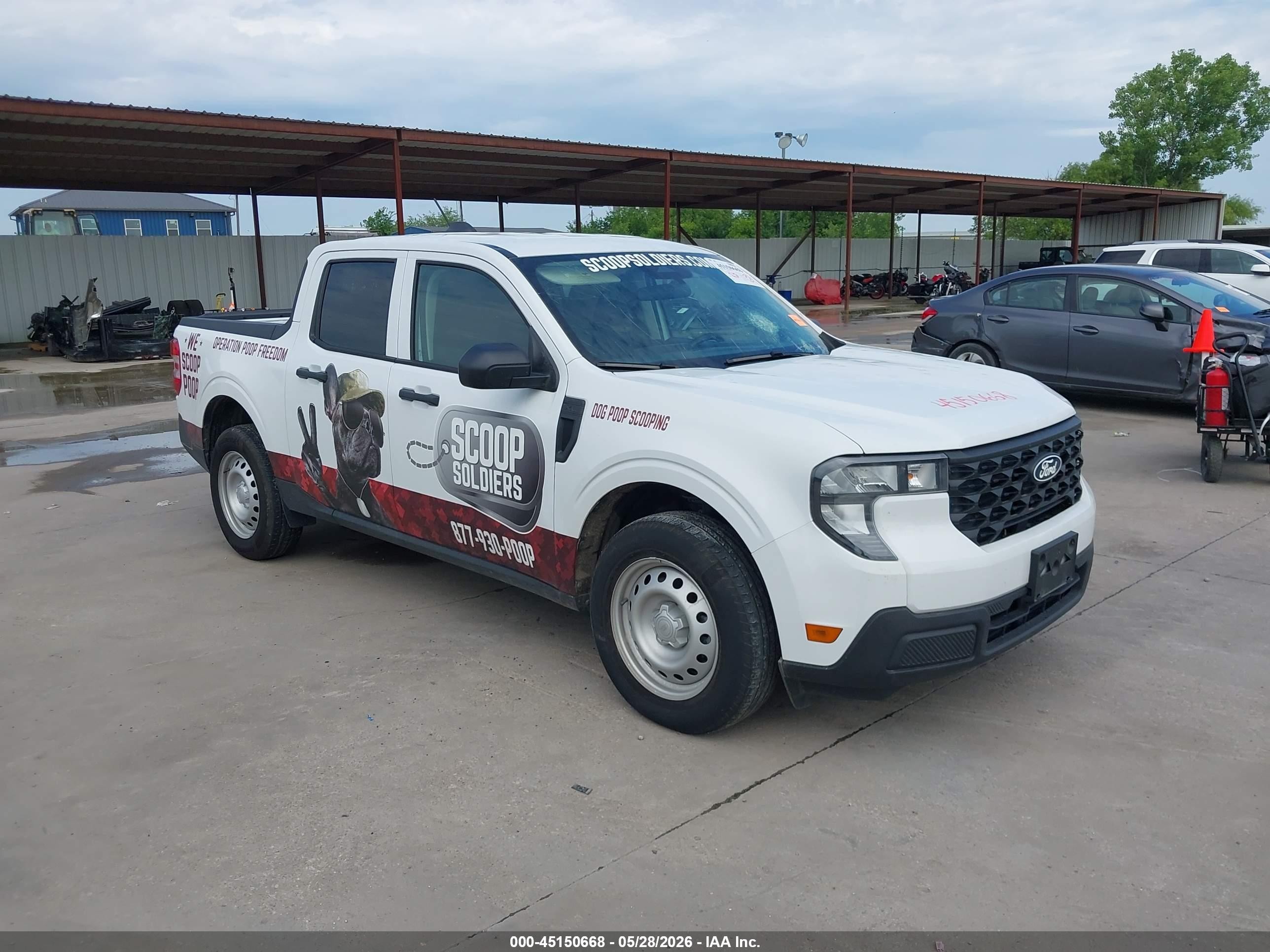 2025 Ford Maverick VIN 3FTTW8A38SRB12180 — IAAI salvage auction photo