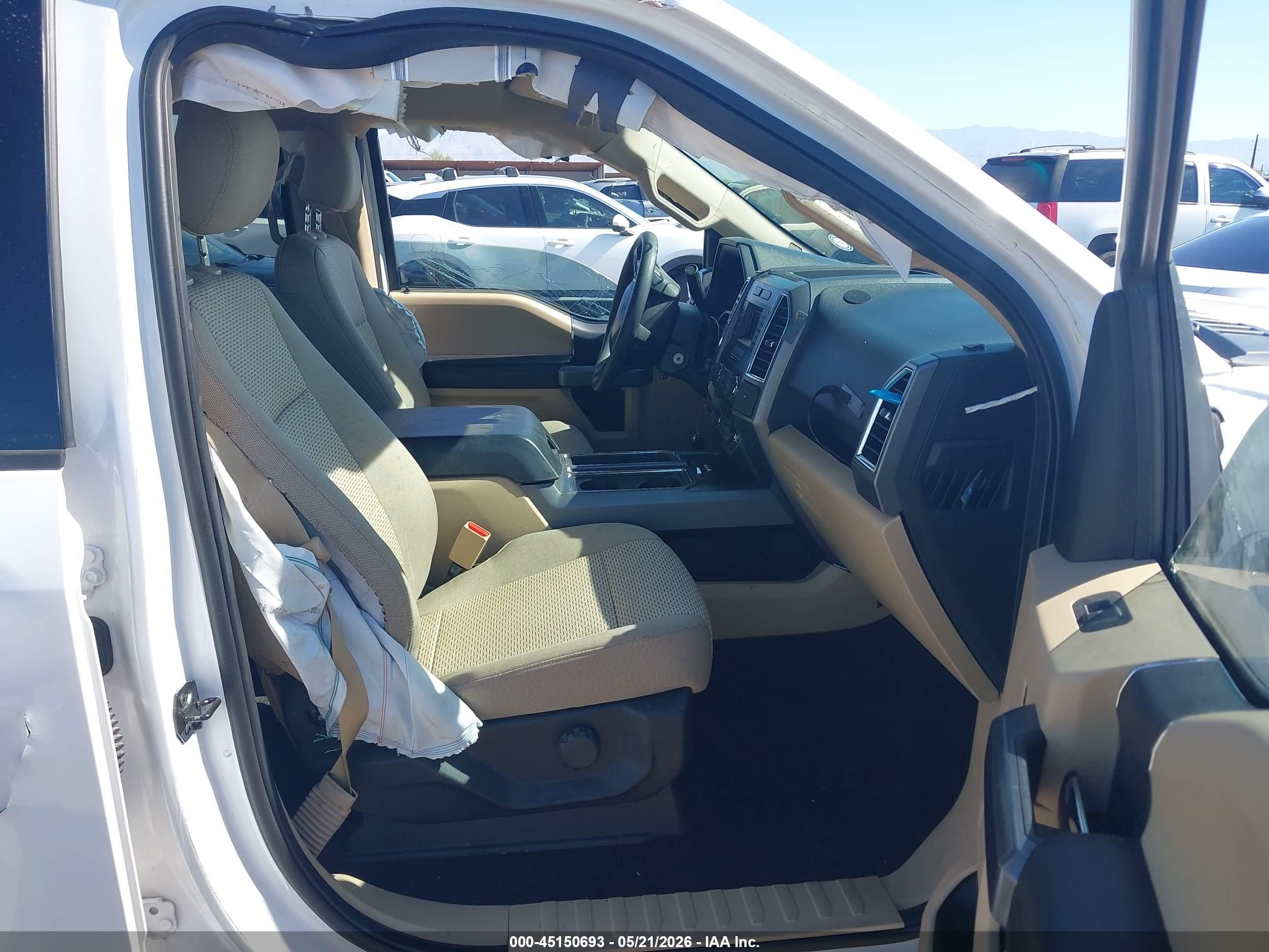 2015 Ford F-150 VIN 1FTEW1EG2FKD43647 IAAI salvage auction — Rollover, Salvage (Arizona), sold $5,600 on 2026-07-09 (photo 5)