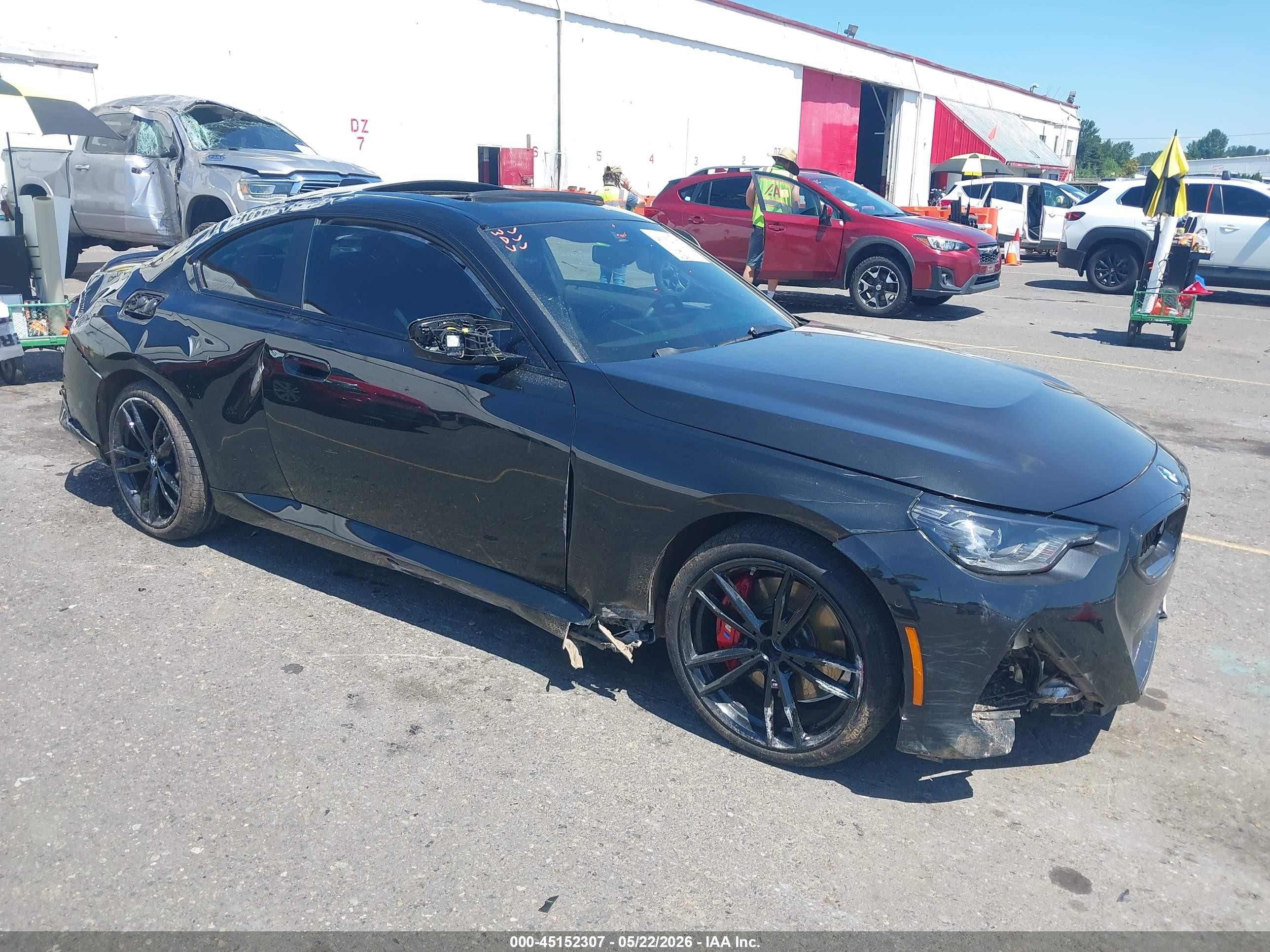 2024 BMW M240i xDrive VIN 3MW53CM06R8E33749 — IAAI salvage auction photo