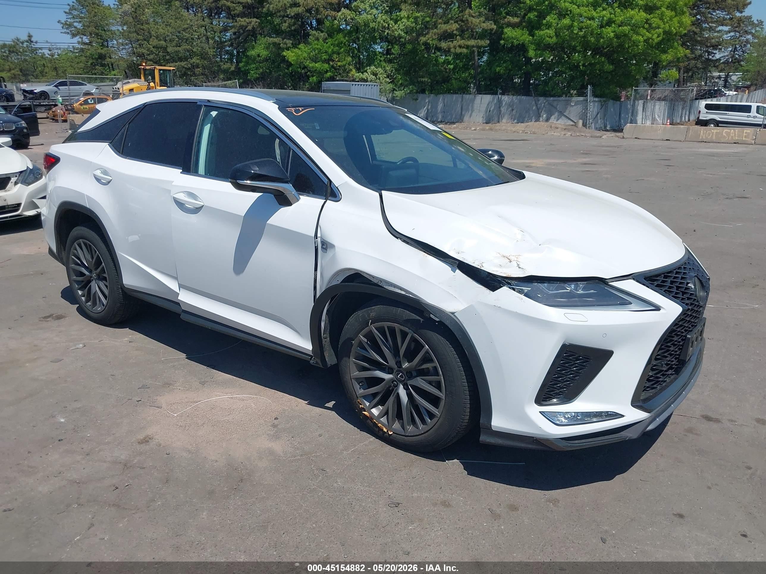 2021 Lexus RX 350 VIN 2T2YZMDA7MC305196 — IAAI salvage auction photo