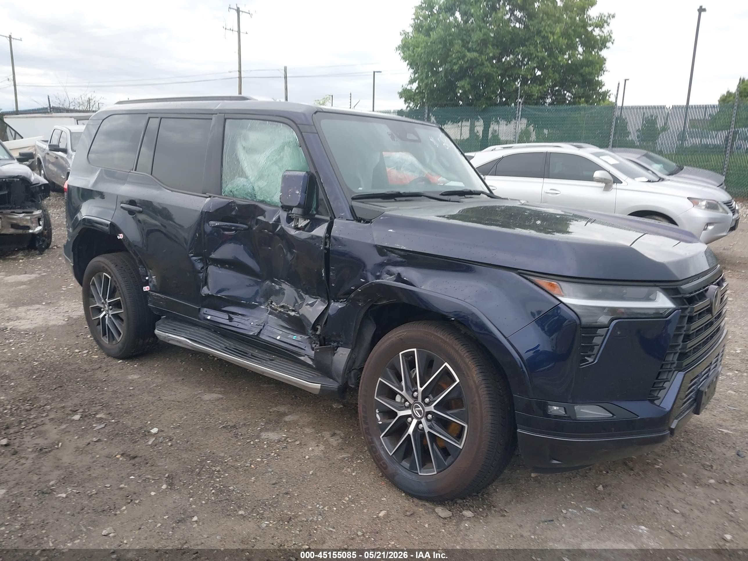 2025 Lexus GX 550 VIN JTJTBCDX6S5063557 — IAAI salvage auction photo