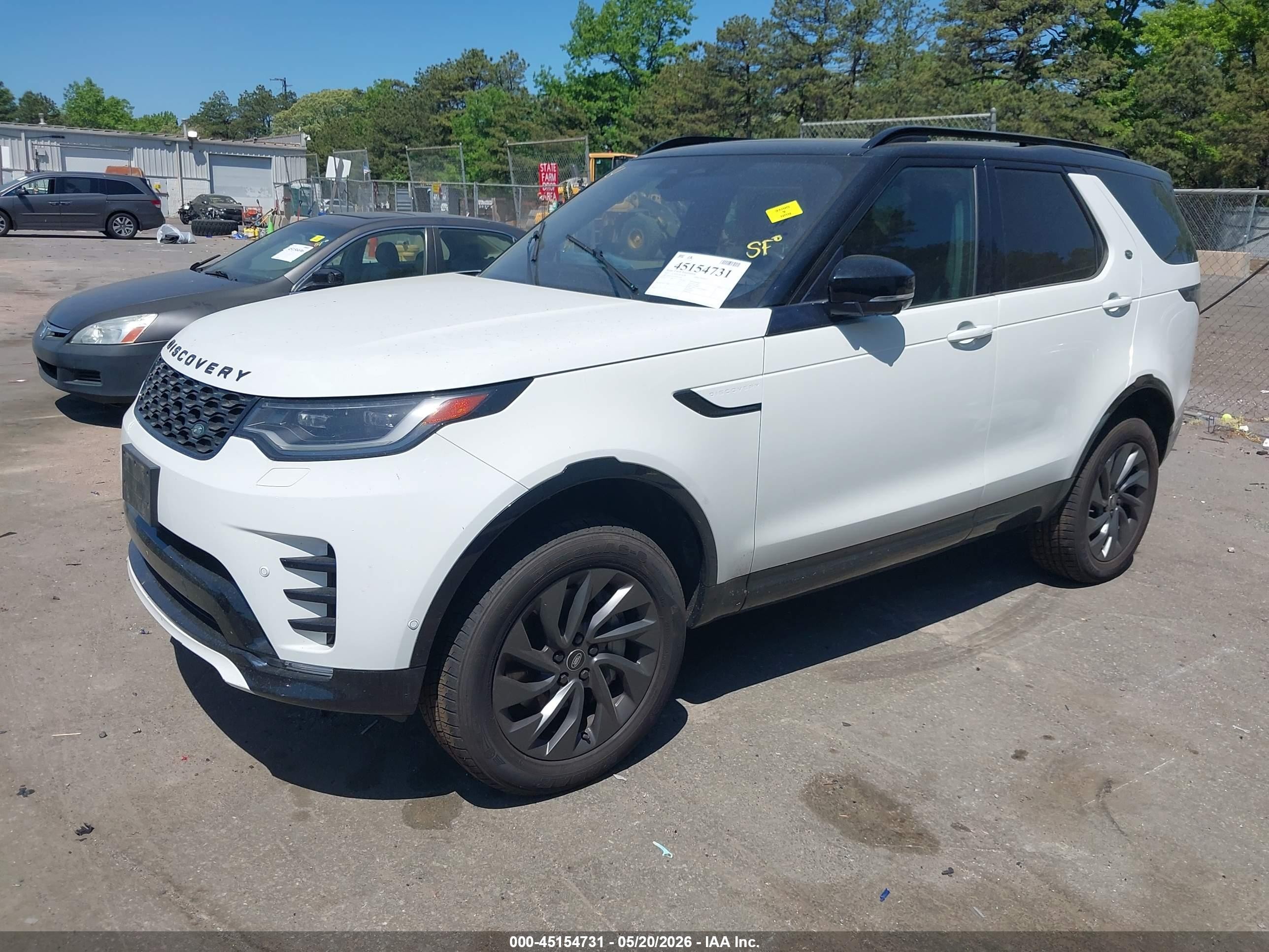 2023 Land Rover Discovery VIN SALRT2EX2P2472398 IAAI salvage auction — Rear End, Mv-907A (New York), sold $12,050 on 2026-06-30 (photo 2)