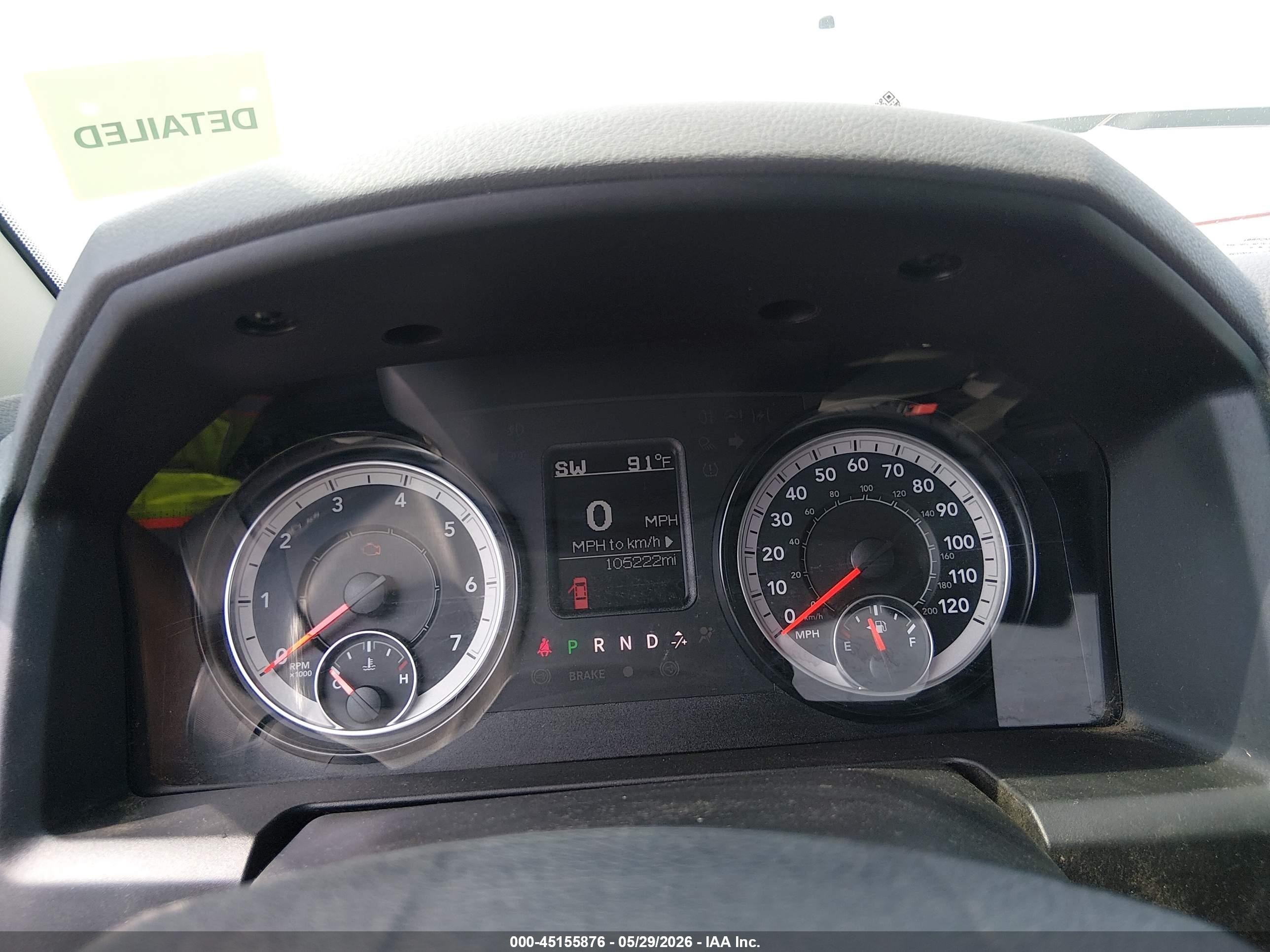 2020 Ram 1500 VIN 1C6RR7KGXLS157759 IAAI salvage auction — Normal Wear, SF97 (Oklahoma), sold $13,200 on 2026-07-09 (photo 7)