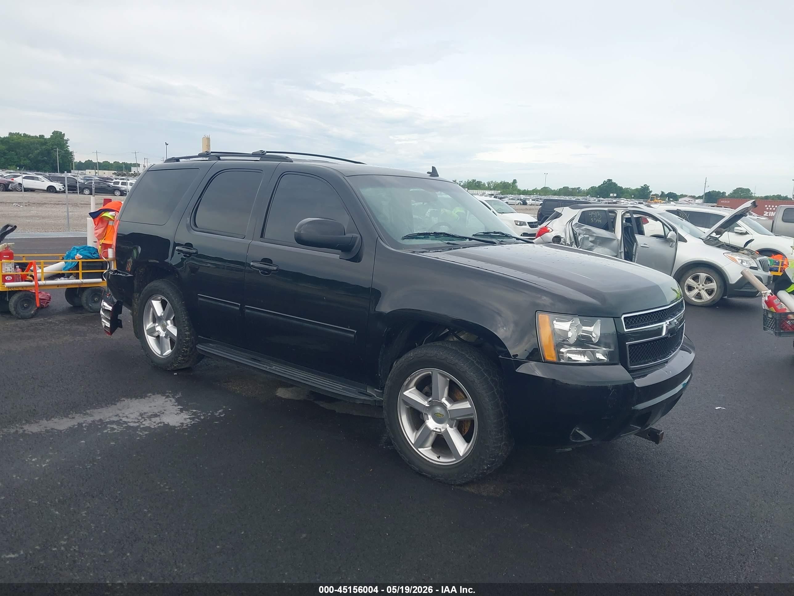 2013 Chevrolet Tahoe VIN 1GNSCAE06DR280949 IAAI salvage auction — Front End, Salvage (Illinois), sold $1,150 on 2026-07-11 (photo 1)