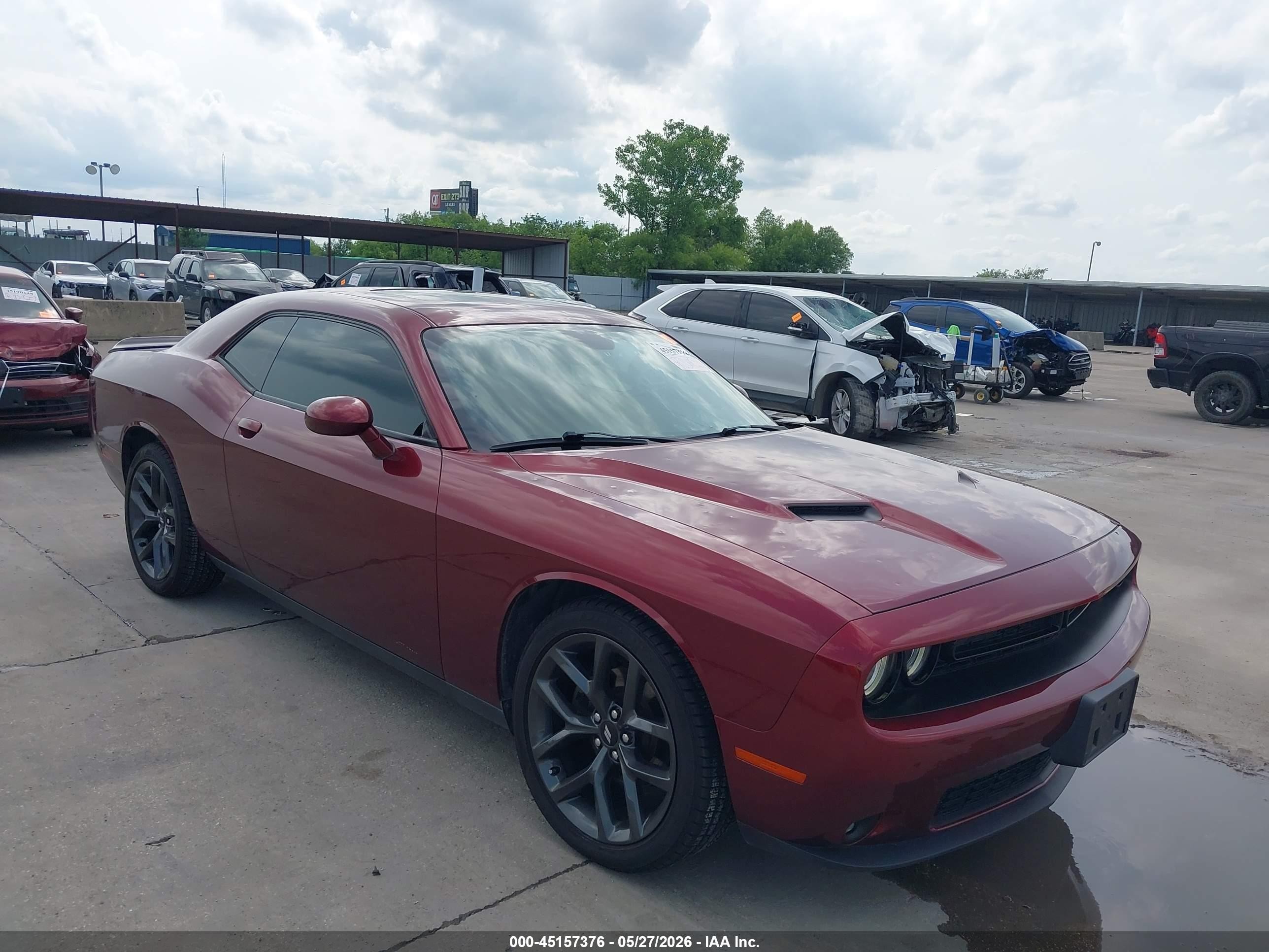 2019 Dodge Challenger VIN 2C3CDZAG7KH684534 — IAAI salvage auction photo