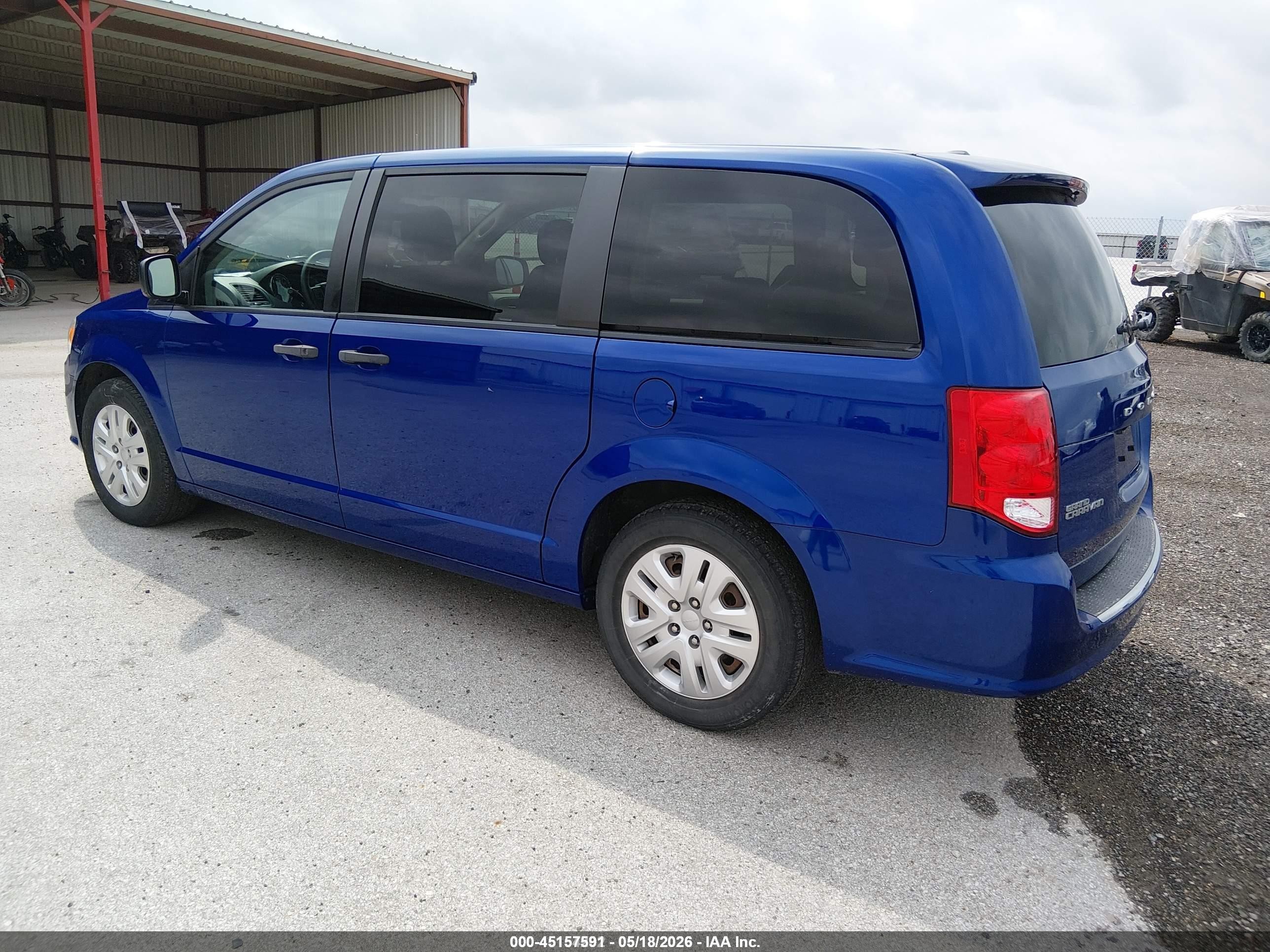 2019 Dodge Grand Caravan VIN 2C4RDGBG5KR673907 IAAI salvage auction — Front End, Sf97 (Iowa), sold $9,700 on 2026-07-09 (photo 3)