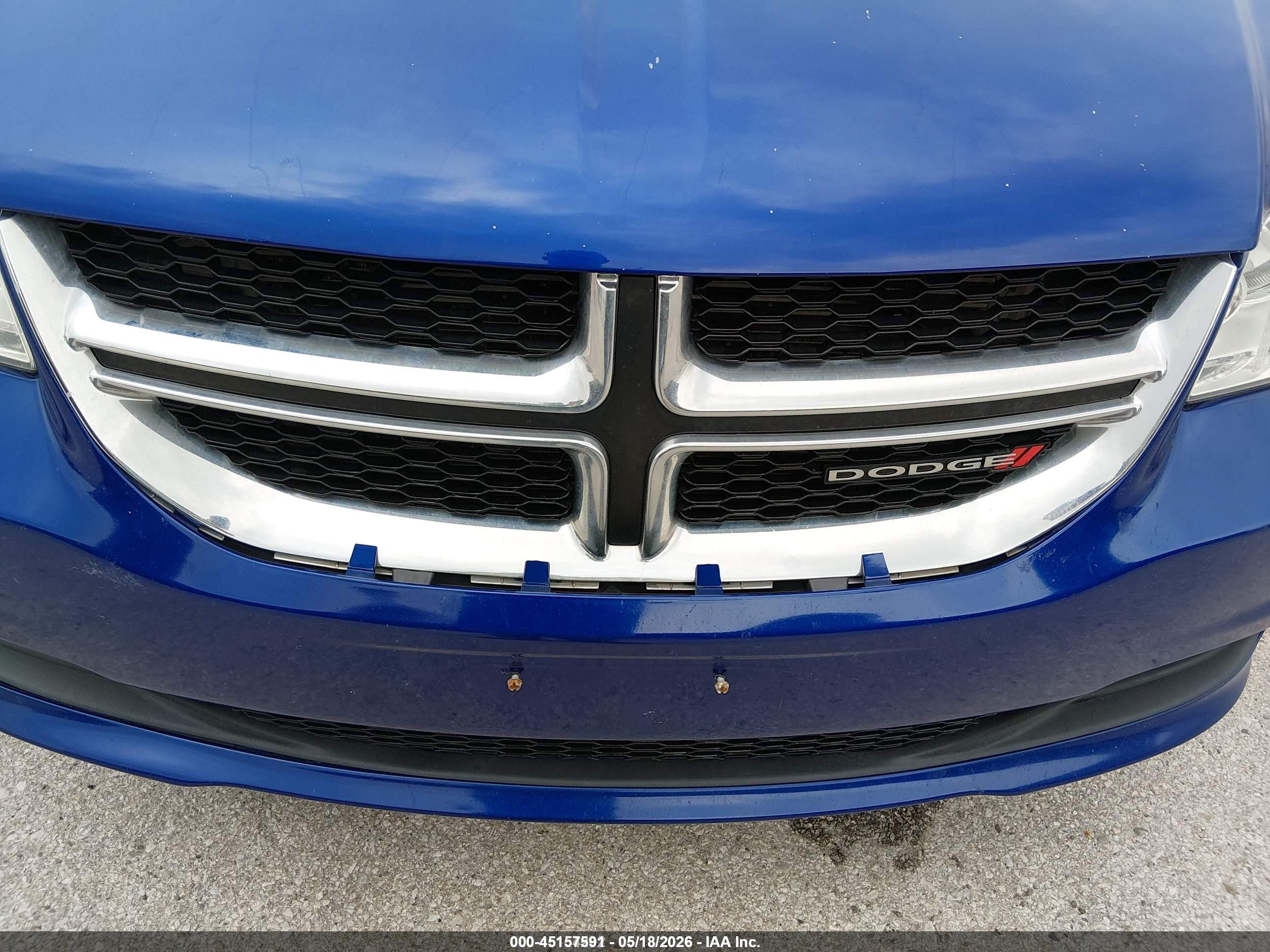 2019 Dodge Grand Caravan VIN 2C4RDGBG5KR673907 IAAI salvage auction — Front End, Sf97 (Iowa), sold $9,700 on 2026-07-09 (photo 6)