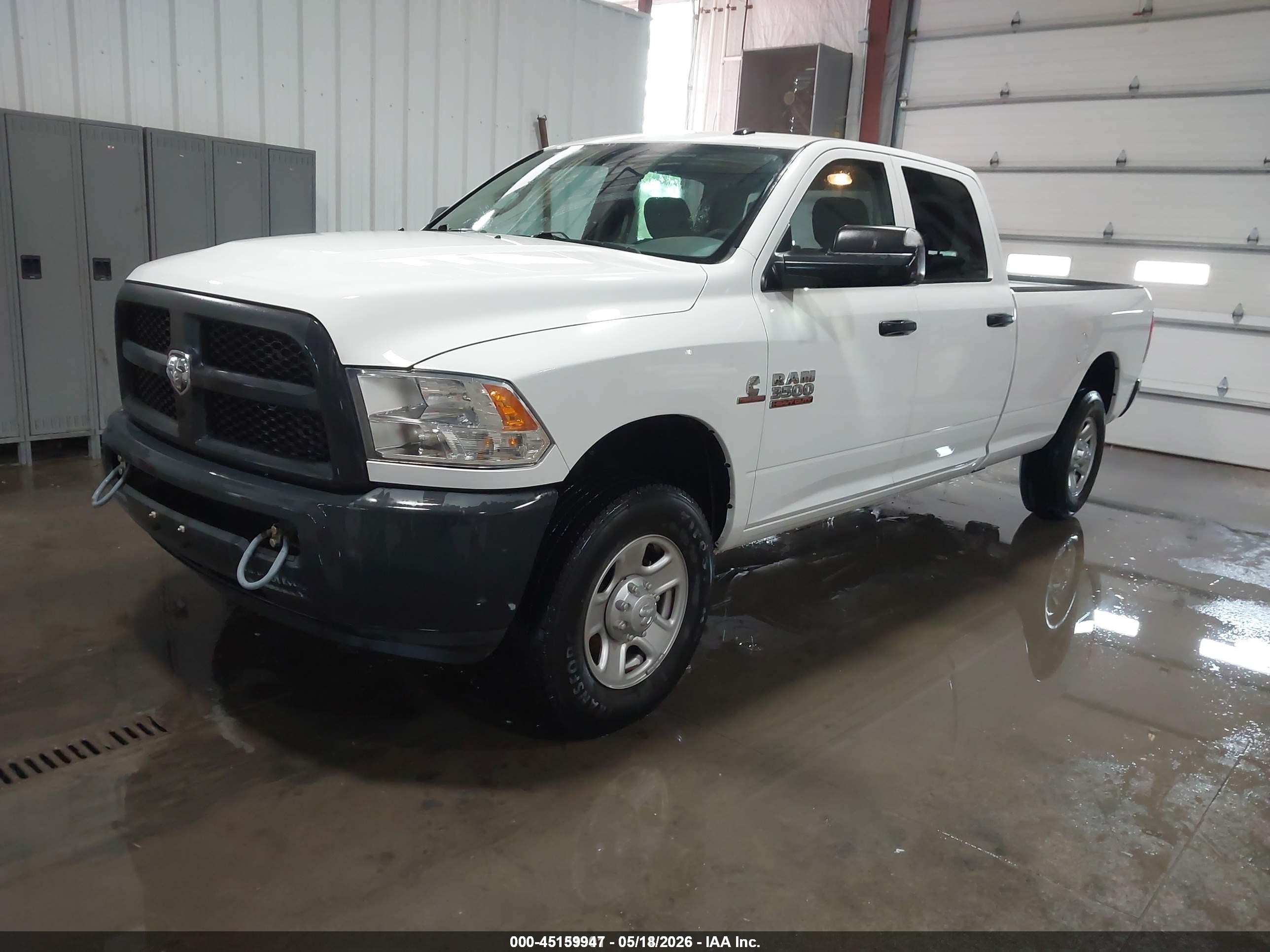 2017 Ram 3500 VIN 3C63R3GL9HG714809 IAAI salvage auction — Front End, SF97 (Kansas), sold $31,250 on 2026-07-09 (photo 2)