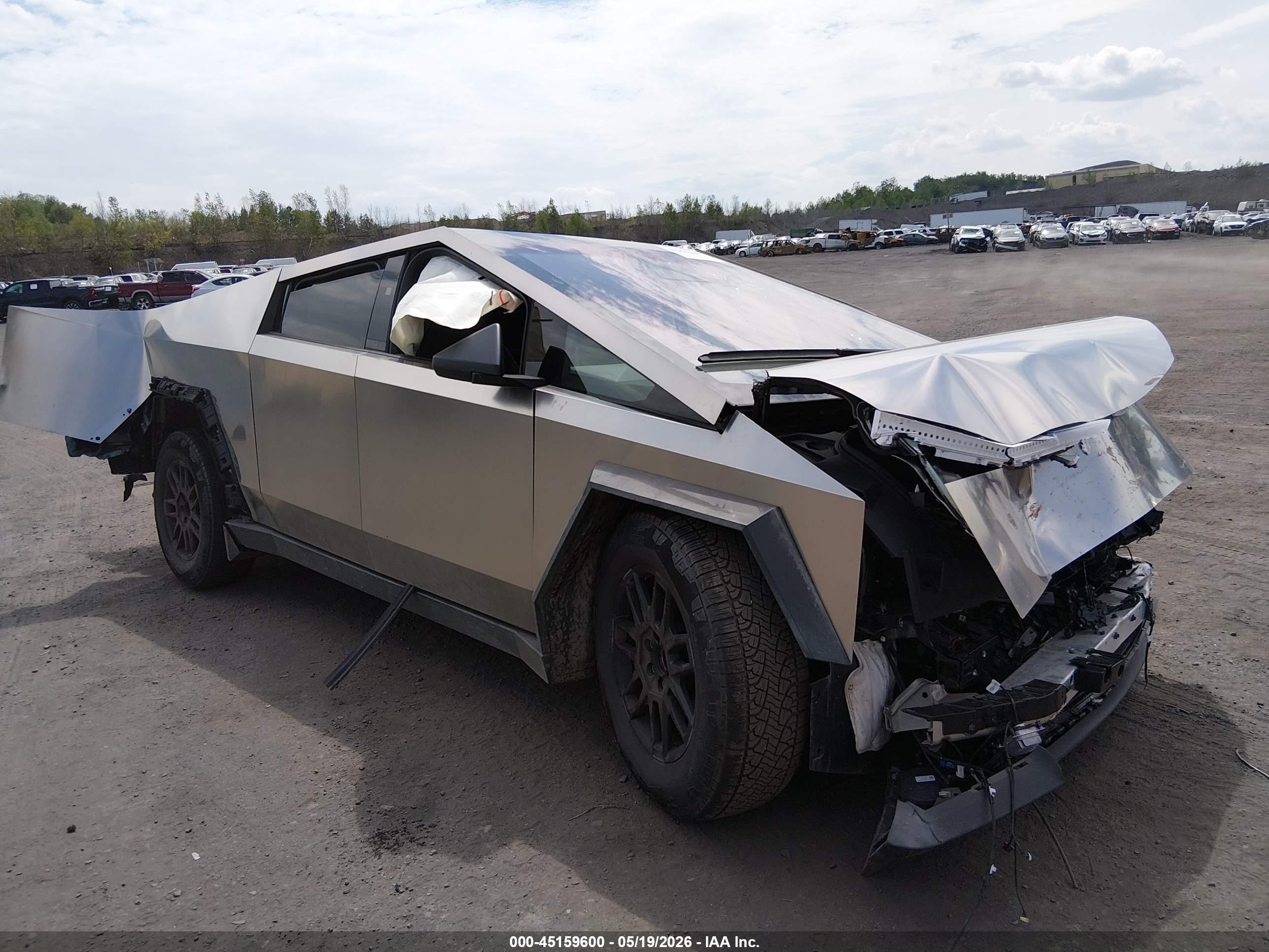 2026 Tesla Cybertruck VIN 7G2CEHED1TA089148 IAAI salvage auction — All Over, Salvage (Pennsylvania), sold $13,050 on 2026-07-06 (photo 1)