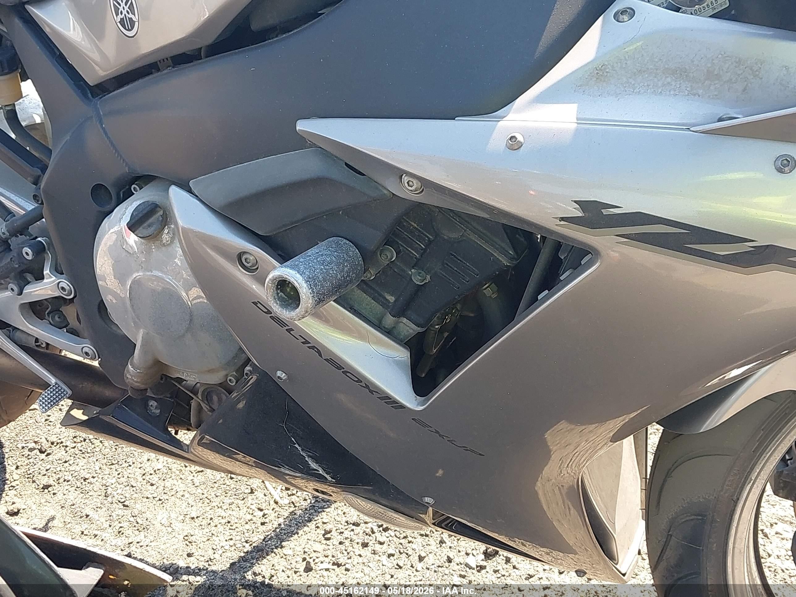 2002 Yamaha YZFR1 VIN JYARN10E52A005665 IAAI salvage auction — Front End, Salvage (Idaho), sold $625 on 2026-06-23 (photo 8)